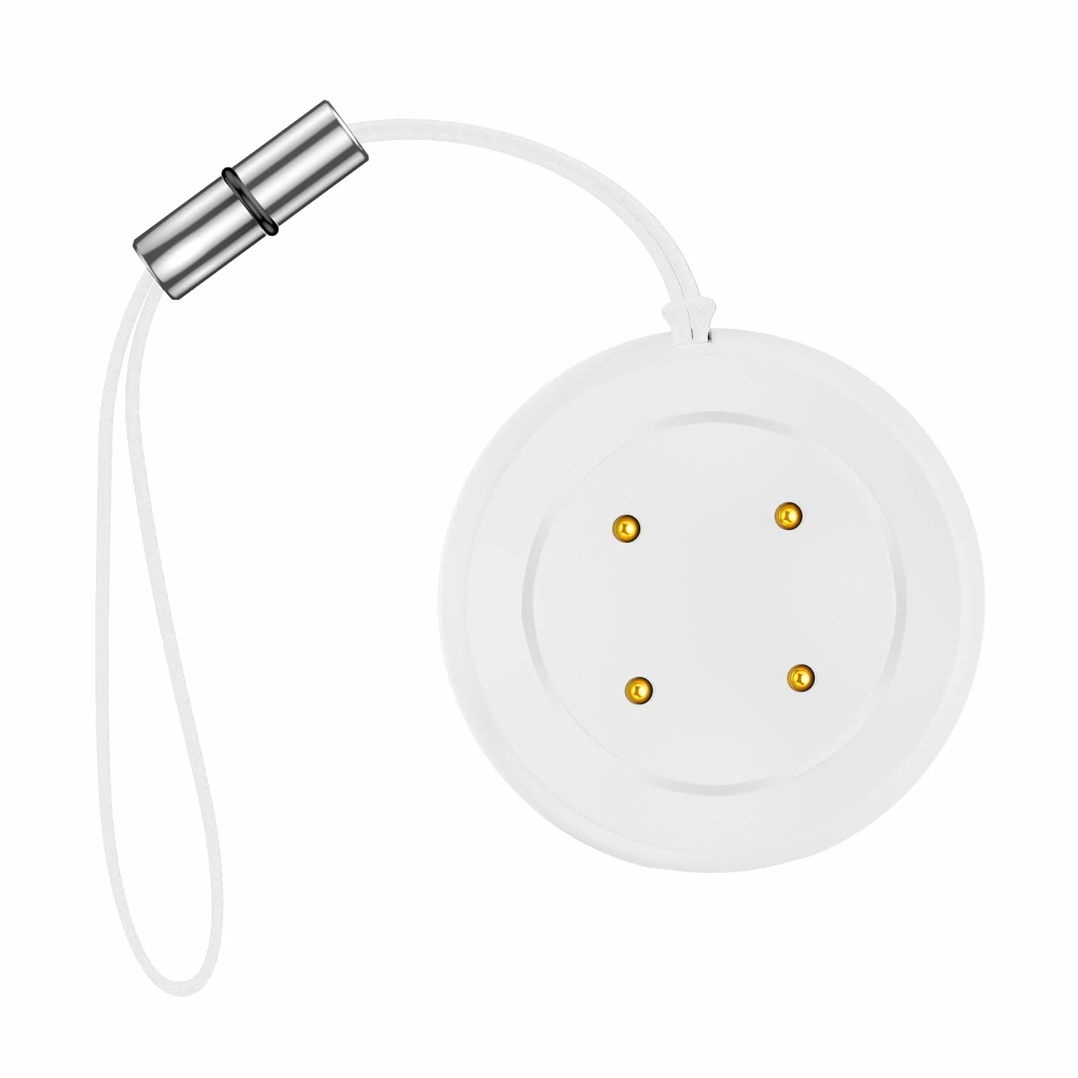 2 Częściowy Adapter USB C Kompatybilny z Google Pixel Watch 3/Pixel 2/Fit-bit Versa 3/Versa 4/Sense 2/Sense/Ace LTE Kablem, Wzmocniona ładowarka Magnetyczna i Odporna na Zużycie-Czarny/Biały