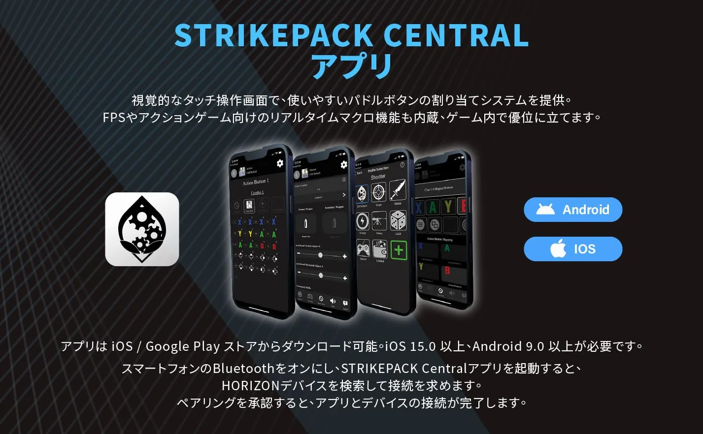 Collective Minds STRIKEPACK HORIZON™ VISTA do standardowych kontrolerów Dual Sense PlayStation 5