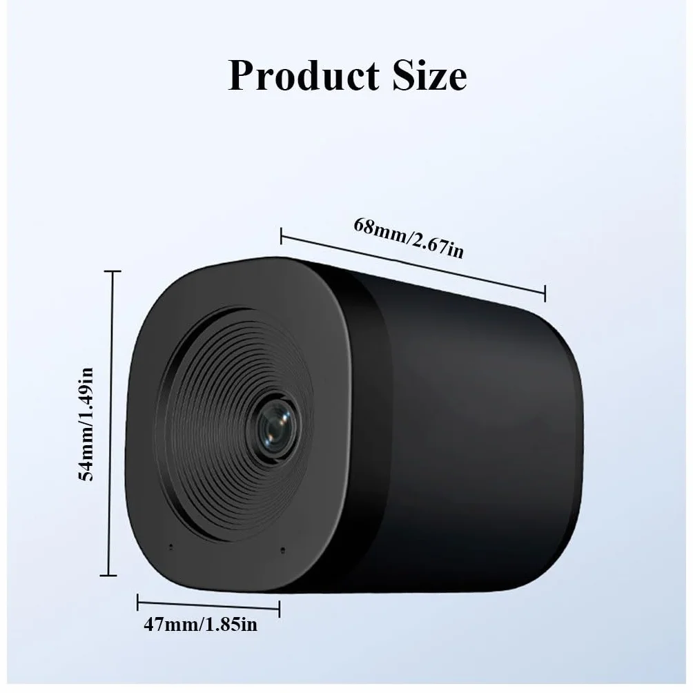 Kamera Internetowa 4K Do Komputera PC, Kamera Do Transmisji Strumieniowej Ultra HD Z Czujnikiem 1/2,7 Cala, Kamera Internetowa Z Mikrofonem,do Laptopa/komputera Stacjonarnego(4K+Tripod)
