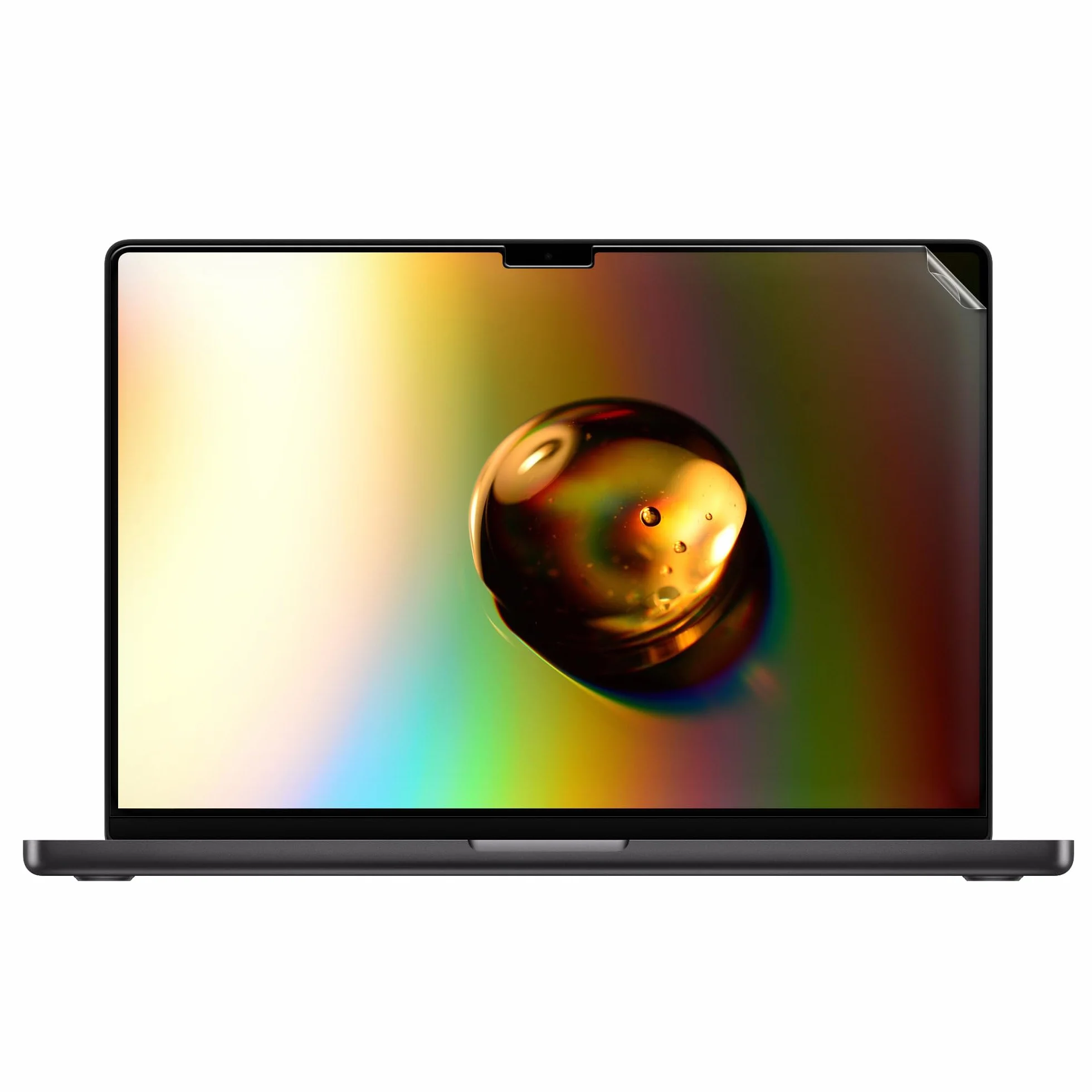 kwmobile Folia ochronna kompatybilna z Apple Macbook Pro 14.2 2024 M4 A3112 / A3185 / A3401, matowa folia ochronna na laptopa z tworzywa sztucznego