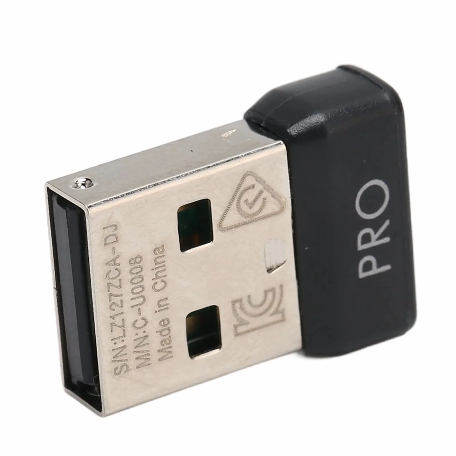 Odbiornik USB, Odbiornik zamienny do G Pro Mysz odbiornik z wtyczką USB przenośny adapter myszy z technologią bezprzewodową 2.4G, łatwa wymiana