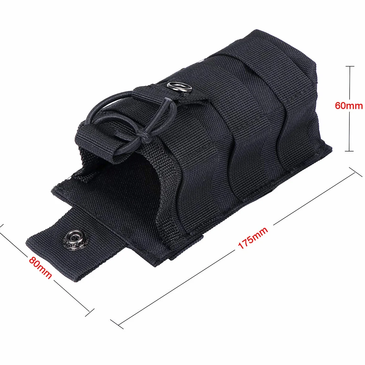 Kabura na radio Molle Tactikal, wielofunkcyjna torba Walkie Talkie, uchwyt radiowy, krótkofalówka do Baofeng, Motorola, Midland CB