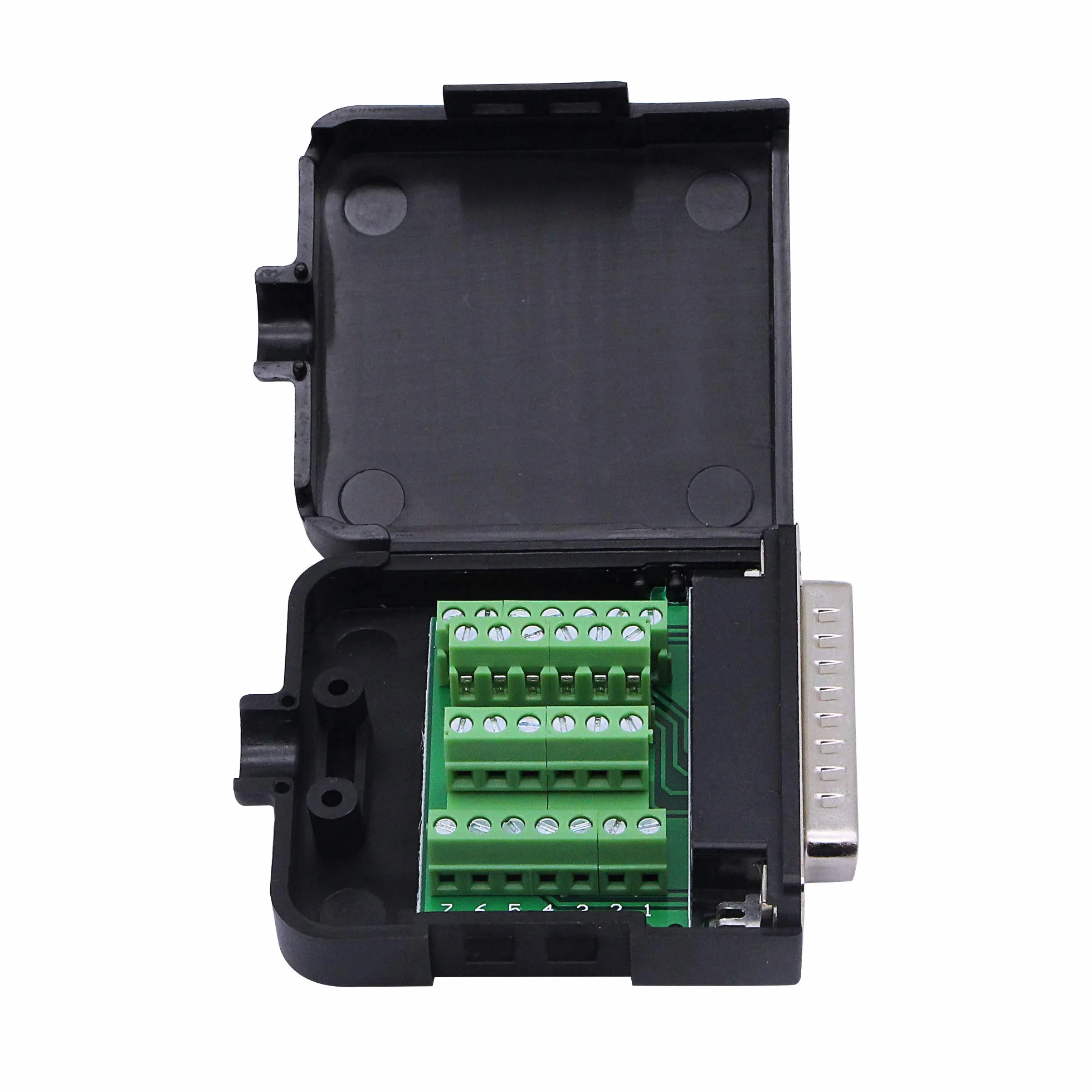 CERRXIAN DB25 adapter RS-232 interfejs szeregowy złącze DB25 (męskie)