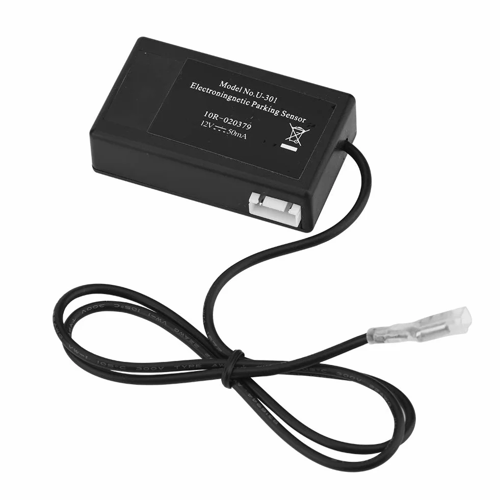 Goshyda Czujnik parkowania, uniwersalny całkowicie wbudowany elektromagnetyczny indukcyjny, alarm cofania, czujnik parkowania do samochodu, ciężarówki, RV, minivana