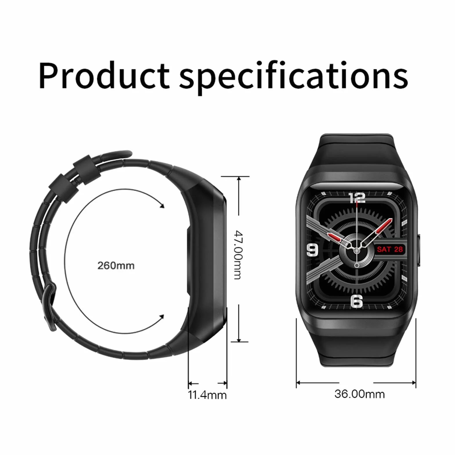 Smartwatch GPS do biegania dla mężczyzn i kobiet. Wodoodporny zegarek sportowy na świeżym powietrzu z krokomierzem, ciśnieniem krwi, pulsometrem, monitorem snu, odtwarzaniem muzyki,