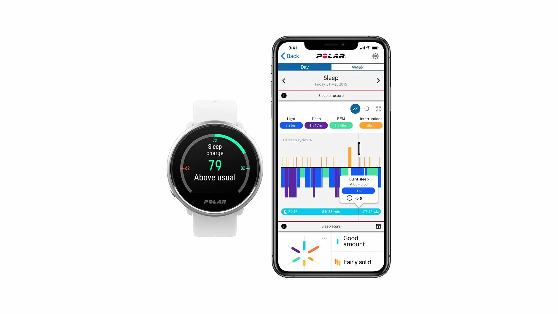 Polar Ignite - Zegarek Smartwatch z Zaawansowanym, Optycznym Pomiarem Tętna z Nadgarstka, Przewodnikiem Treningowym i GPS, Wodoszczelny