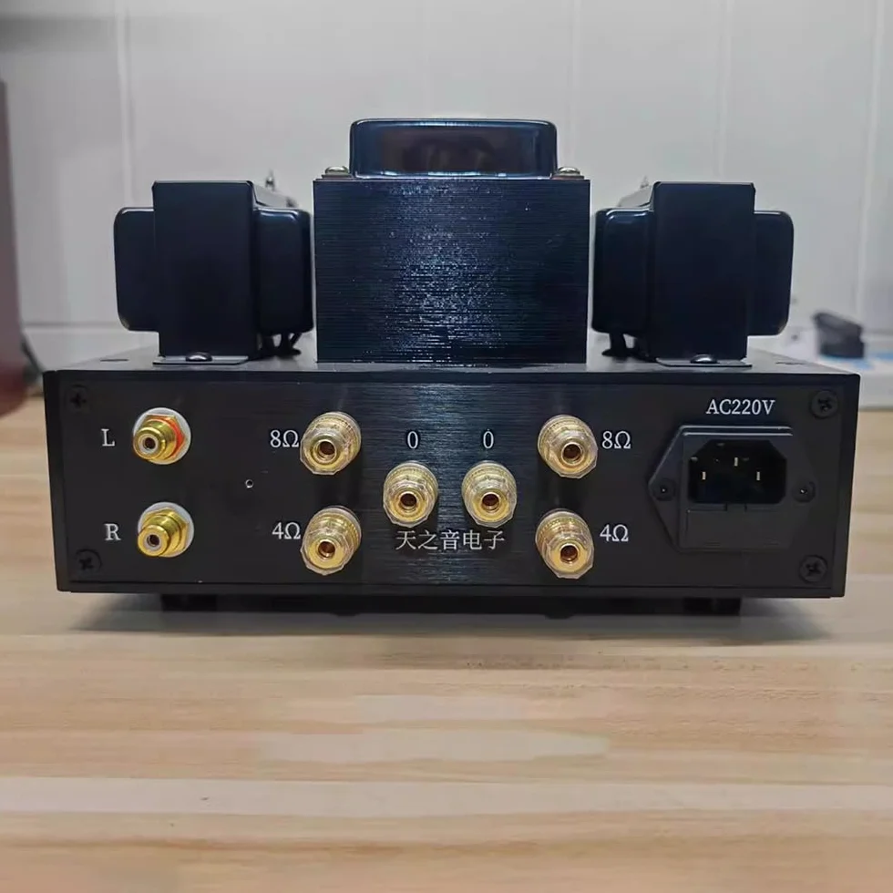 Wzmacniacz Lampowy TY A-05, 6P1 Single-Ended, Klasa A, Hi-Fi, Bluetooth 5.0, Miernik VU, Wzmacniacz Zintegrowany