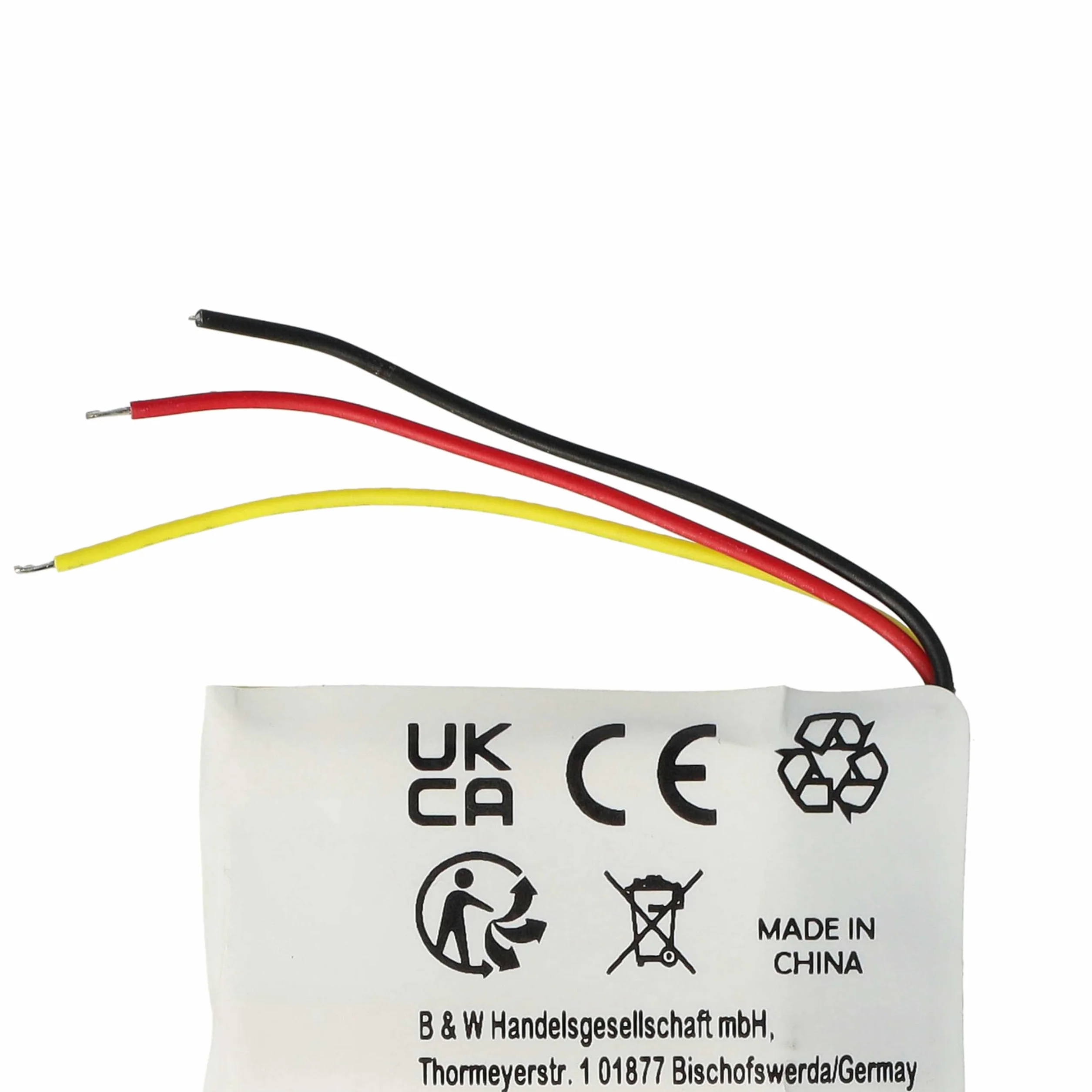 vhbw Bateria zamienna do Mio 338040000101, 402035 (1ICP5/21/36) do bezprzewodowych słuchawek (240 mAh, 3,7 V, litowo-polimerowy)
