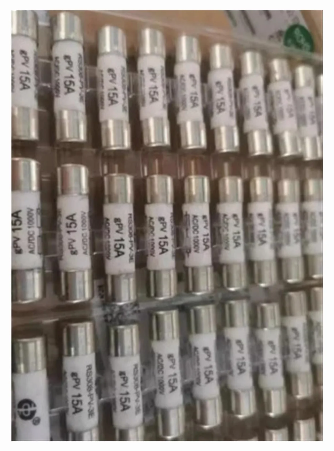 Bezpieczniki: RS308-PV 3E gPV 1A 2A 3A 4A 6A 8A 1000V TSA1038(RS308-PV-3E4A)