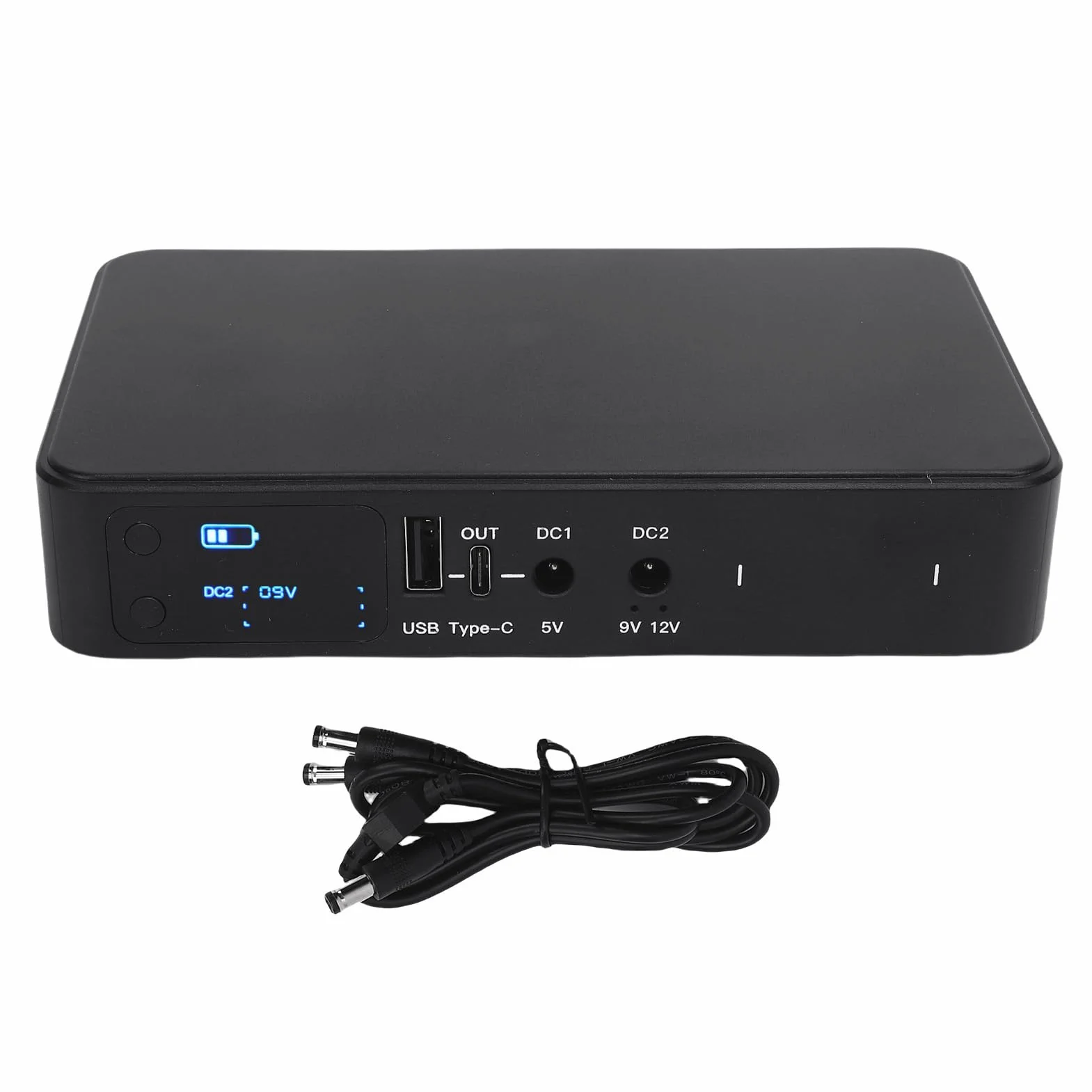 Jectse Mini UPS DC 5V 9V 12V, 18000 MAh Nieprzerwane Zasilanie, UPS Battery Backup Wyjściowe Napięcie Wyjściowe, 2 obsługę Zasilania urządzeń dla Kamery Bezpieczeństwa Routera