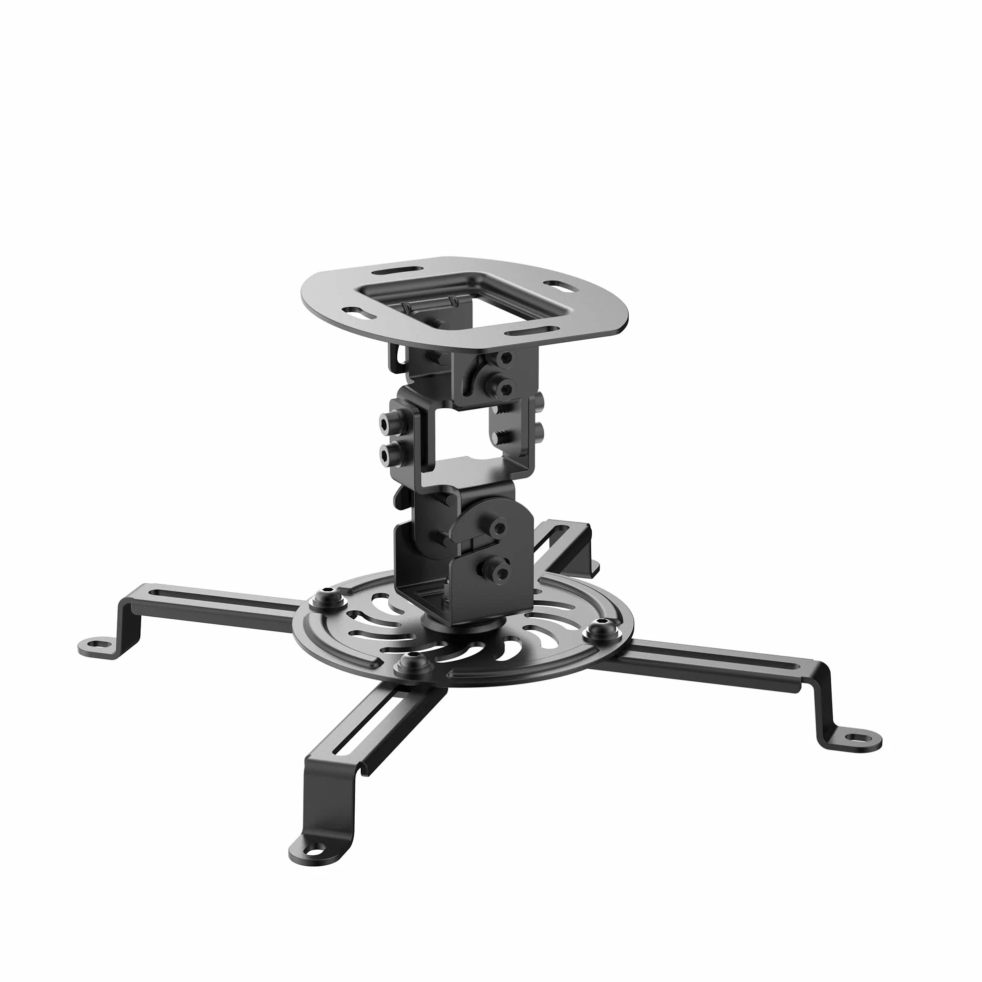 conecto Uchwyt sufitowy do projektora, możliwość pochylenia (+/-15°), wychylny o 360°, obrotowy o 360°, odstęp sufitu 15cm, nośność maks. 13,5kg, uniwersalny zakres montażu 5,4-32cm, czarny SA-CC50280-B