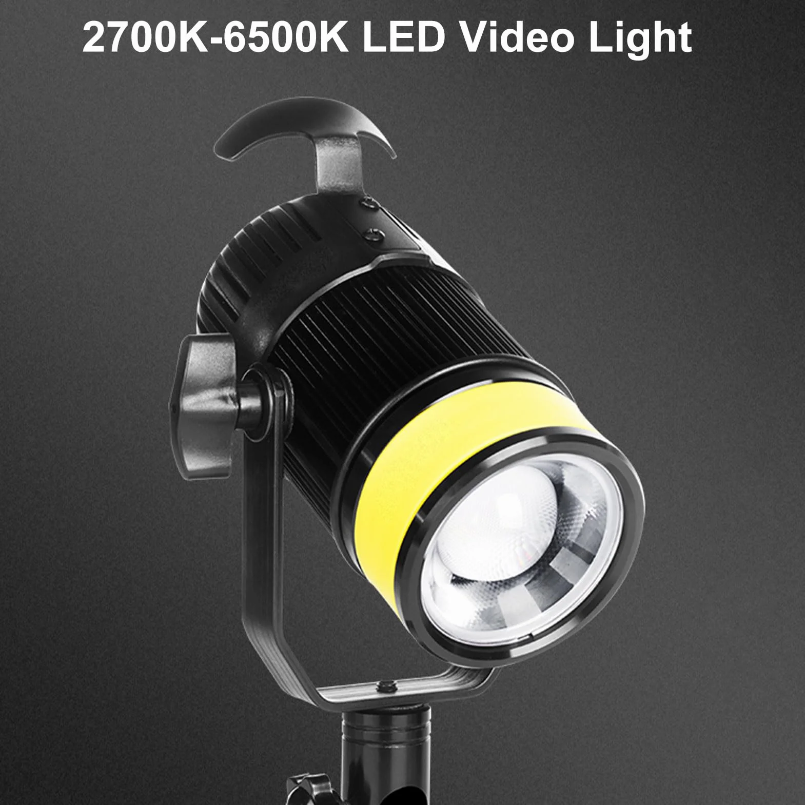Domary Profesjonalna LED do Kamery Oświetlenie Fotograficzne 3500 Lm 22000 Luksów Możliwość Przyciemniania 2700 K 6500 K Wysoka jasność CRI 96+ do Transmisji Strumieniowej na żywo (Wtyczka UE)