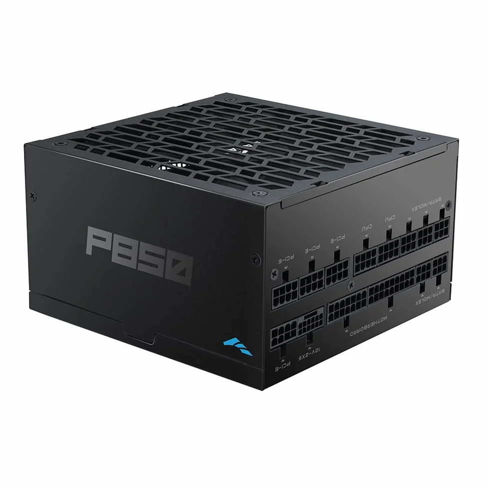 Zasilacz SAMA P850 850W Platinum, ATX 3.1, w pełni modularny, czarny | PCIe 5.1, certyfikat 80 Plus Platinum i Cybenetics, japońskie kondensatory, ultra-cichy wentylator 140 mm FDB