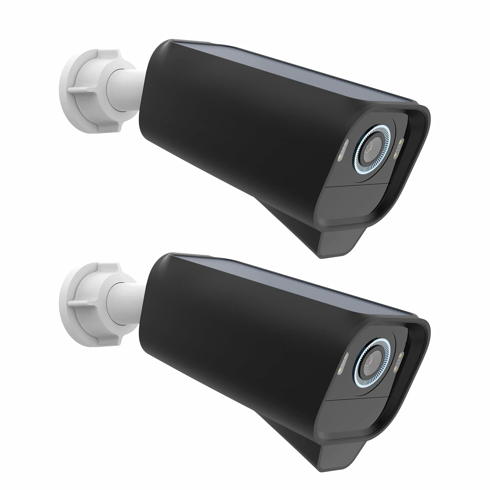 HOLACA Silikonowe etui kompatybilne z eufyCam S3 Pro, wodoodporne, miękkie, lekkie, trwałe etui silikonowe, 2 sztuki (eufyCam S3 Pro nie wchodzą w zakres dostawy)