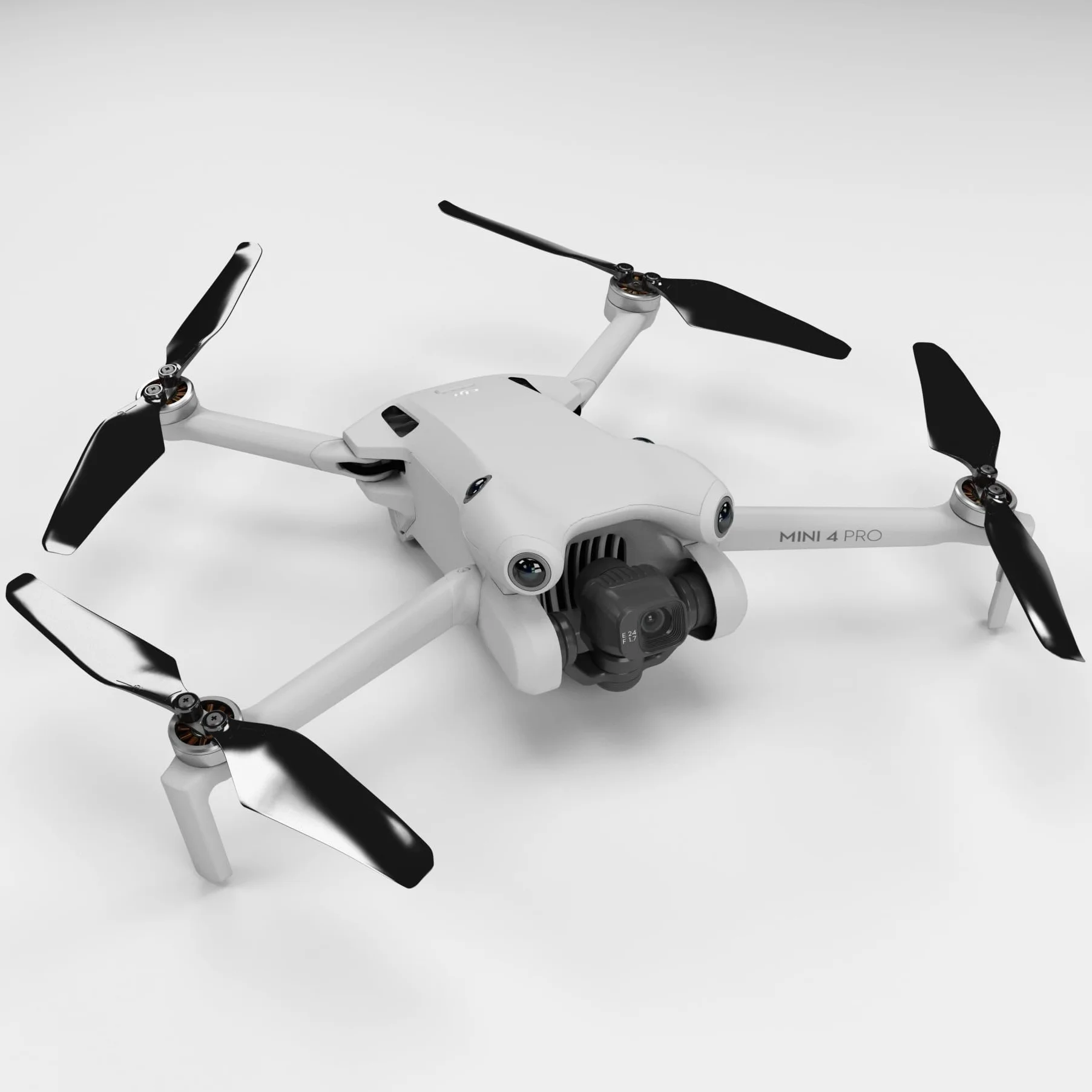 Master Airscrew Śmigła Super Stealth do DJI Mini 4 Pro & Mini 3 Pro - Czarne, 4 śmigła w zestawie