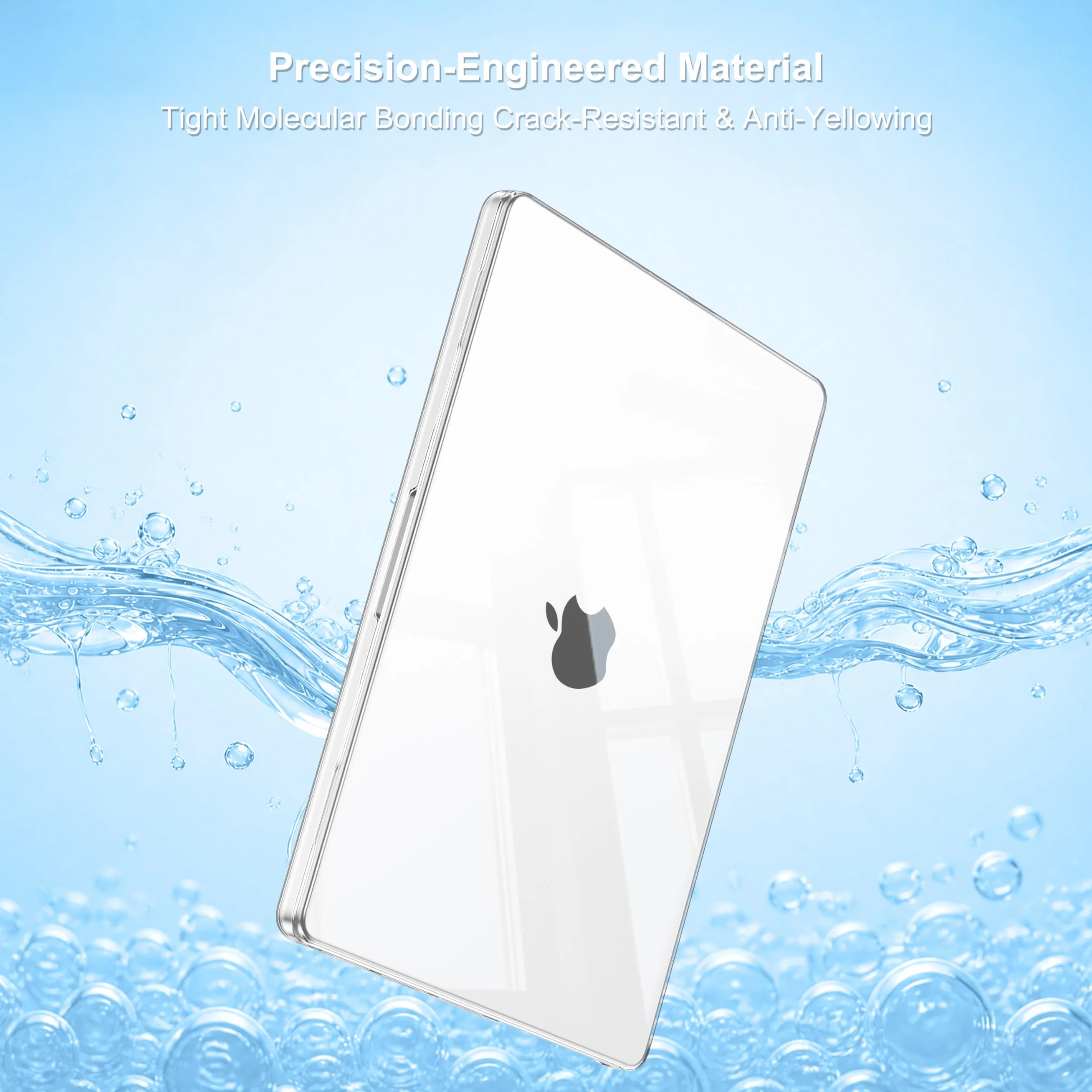 MOSISO Etui kompatybilne z MacBook Pro 14" 2025, 2024-2021, A3434, A3112, A3185, A3401, A2918, A2992, A2779, A2442, twarda obudowa z tworzywa sztucznego, osłona klawiatury i etui z tworzywa sztucznego