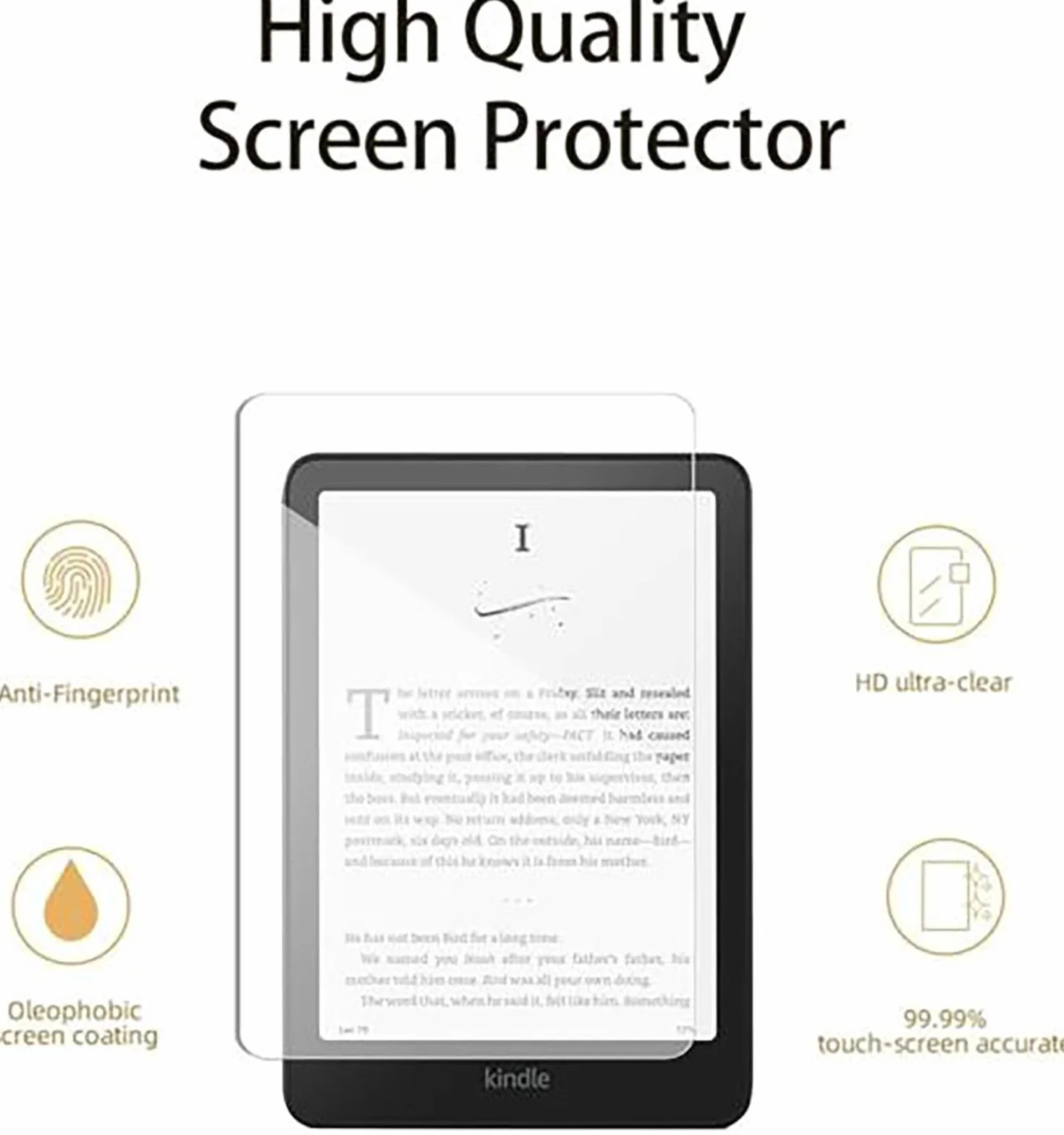 Folia hartowana do Kindle Paperwhite 12 gen 2024 i Colorsoft, matowa ochrona ekranu PET