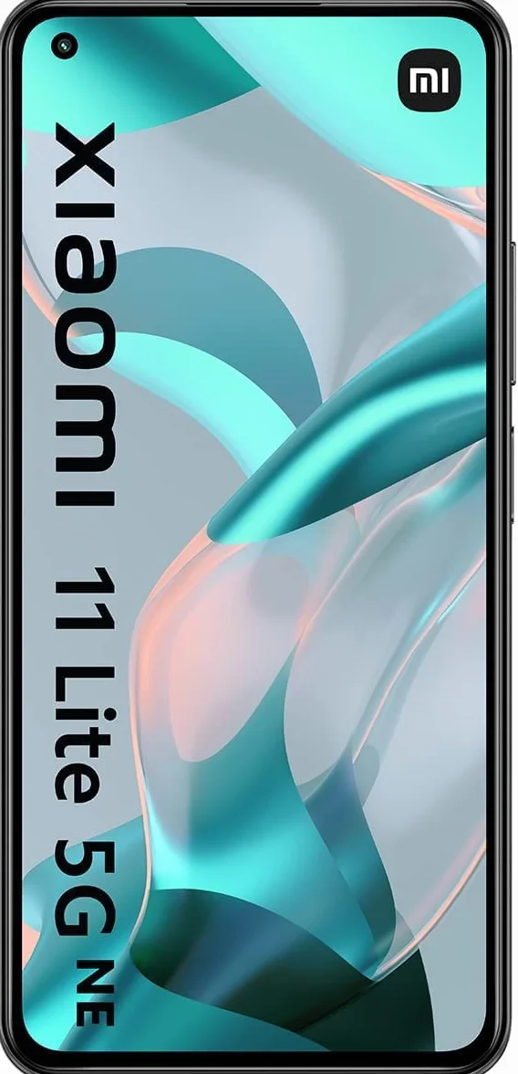 Xiaomi 11 Lite 5G NE - Smartphone z ekranem 6,55" DotDisplay FHD+ 90 Hz, 6+128GB, Qualcomm Snapdragon 778G, potrójny aparat 64MP+8MP+5MP, bateria 4250mAh, Czarny trufla (Wersja ES/PT)