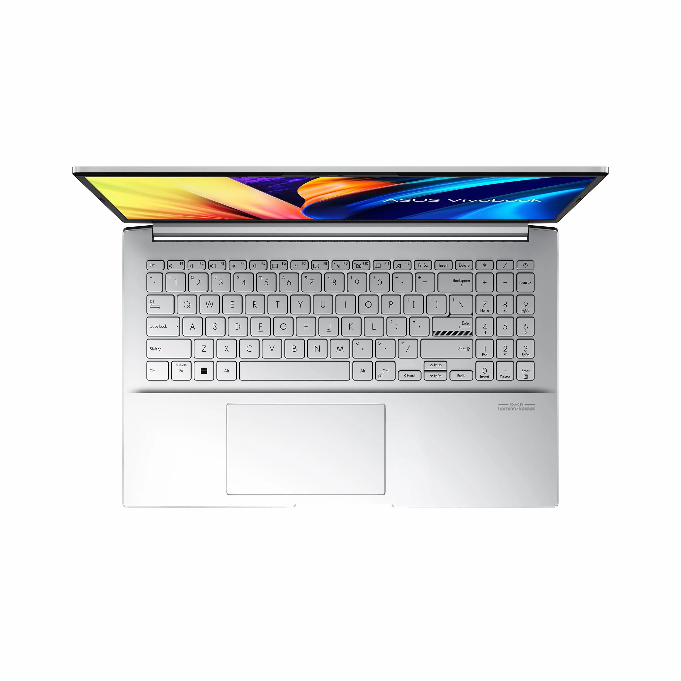 ASUS Vivobook Pro 15 M6500RC-HN058W notebook z ekranem 15,6" FHD Glossy, AMD Ryzen 7 6800H, RAM 16 GB, 512 GB SSD PCIE, NVIDIA GeForce RTX 3050, 4 GB GDDR6, Windows 11 Home, srebrny