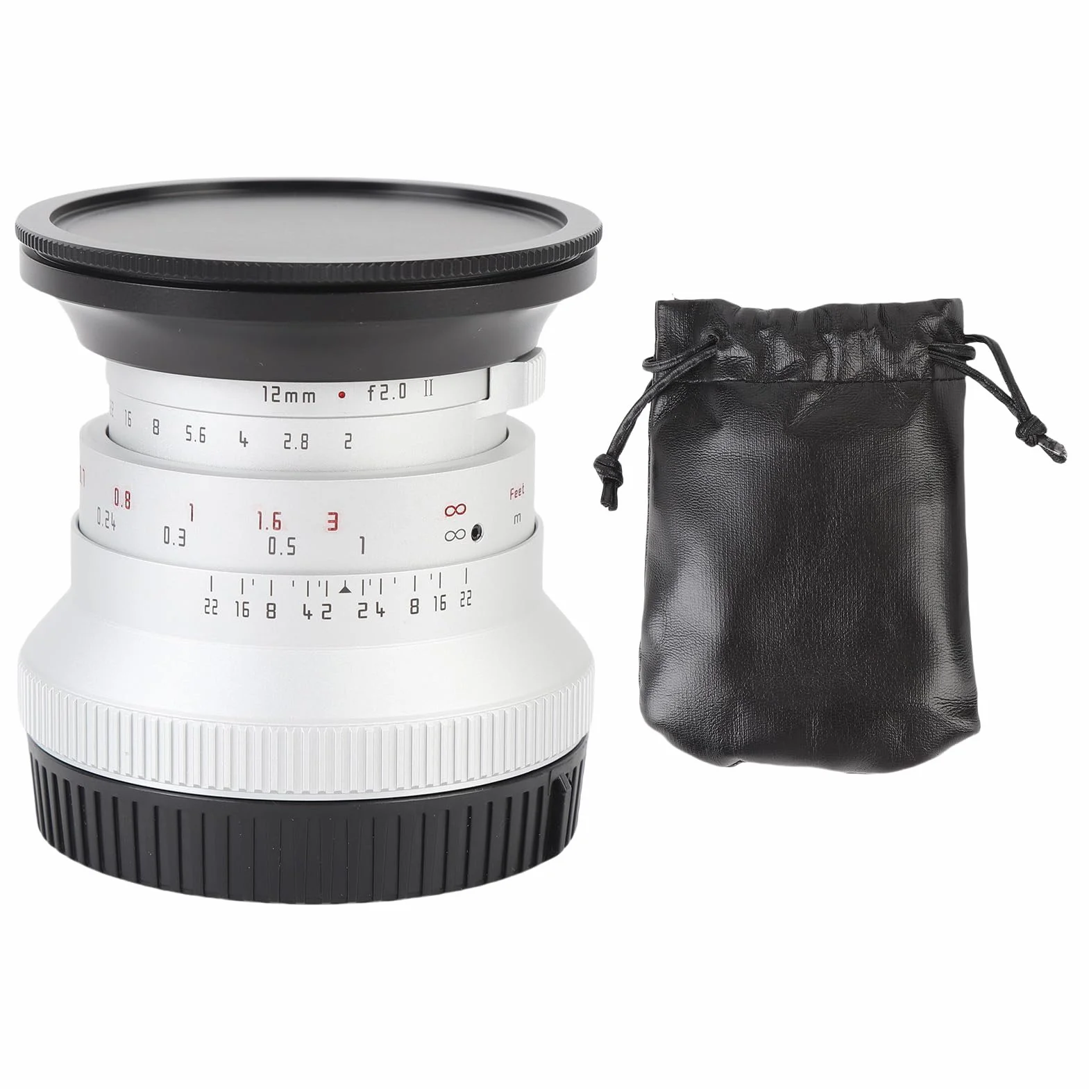 12 Mm F2.0 Duży Manualny Przysłona Focus Prime Z Mount Z Mount na Nocne Sceny i Portrety (SILVER)
