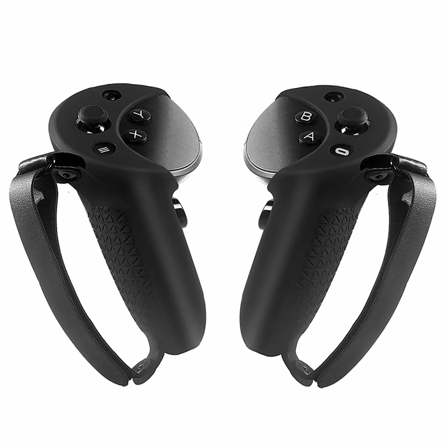 Silikonowa skóra ochronna uchwyt do Meta Quest Pro VR akcesoria z regulowanym paskiem na rękę