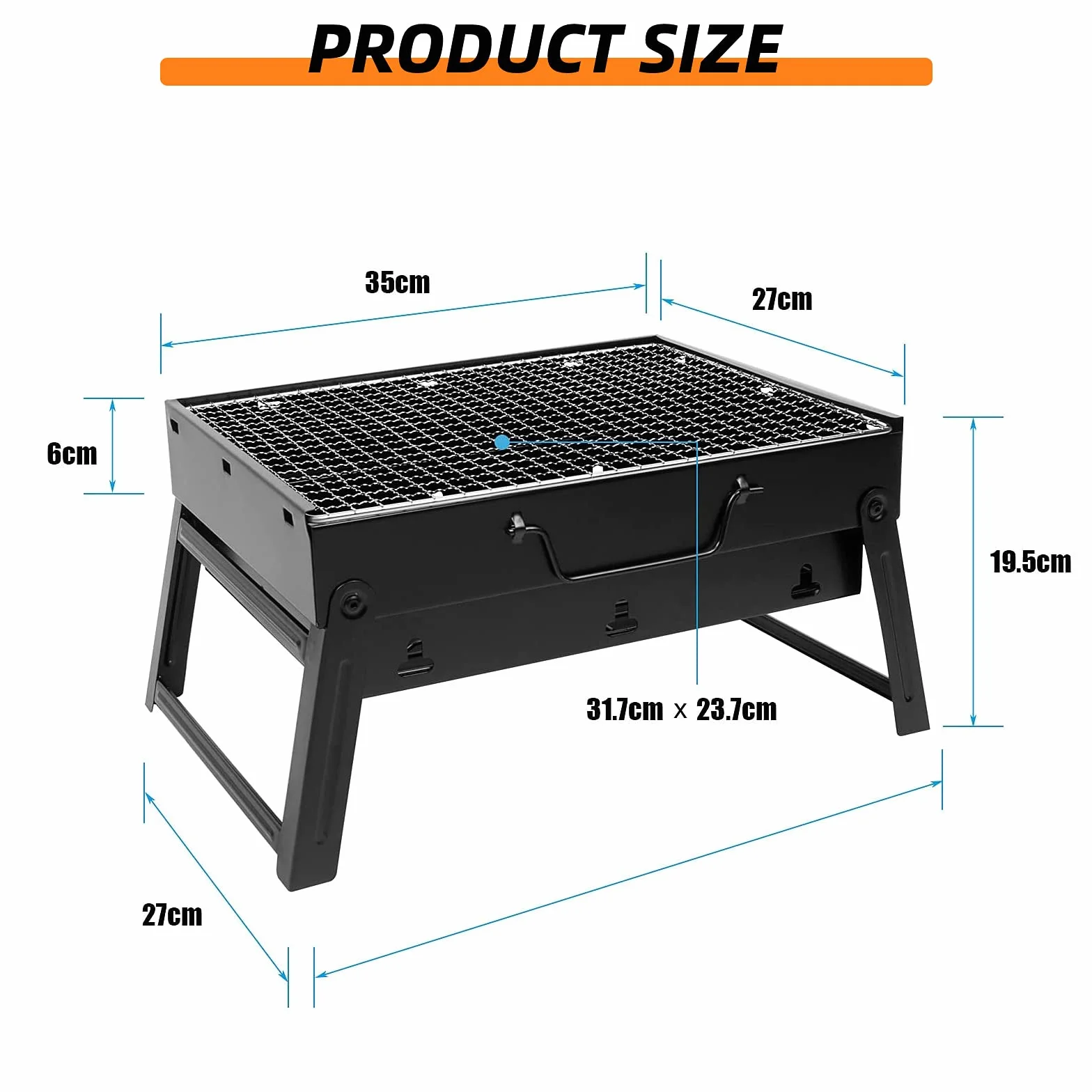 grill na węgiel drzewny, grill podróżny, grill kempingowy