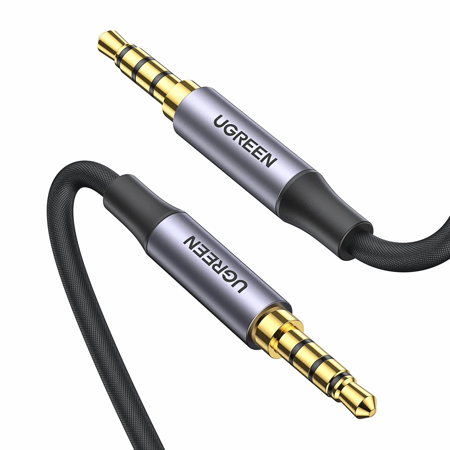 UGREEN 4-Biegunowy Kabel Audio 3,5 mm Męski na Męski (2M)