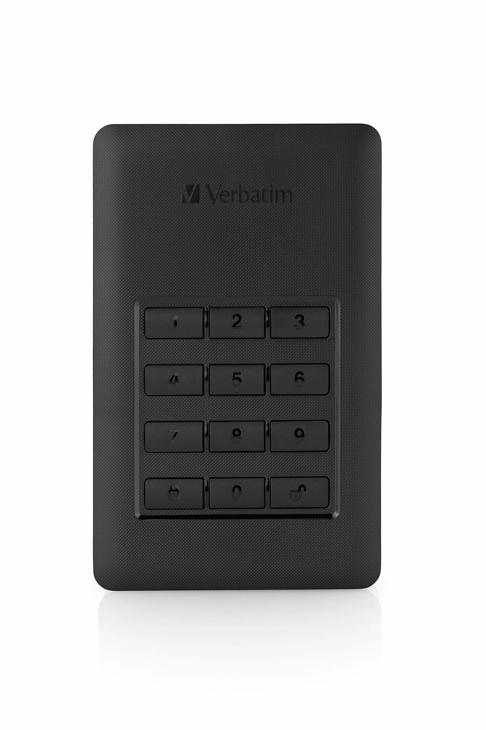 Verbatim Store 'n' Go Secure Port. HDD USB 3.1. Gen 1. 2 TB, Black, 53403 (USB 3.1. Gen 1. 2 TB, Black With Keypad Access)