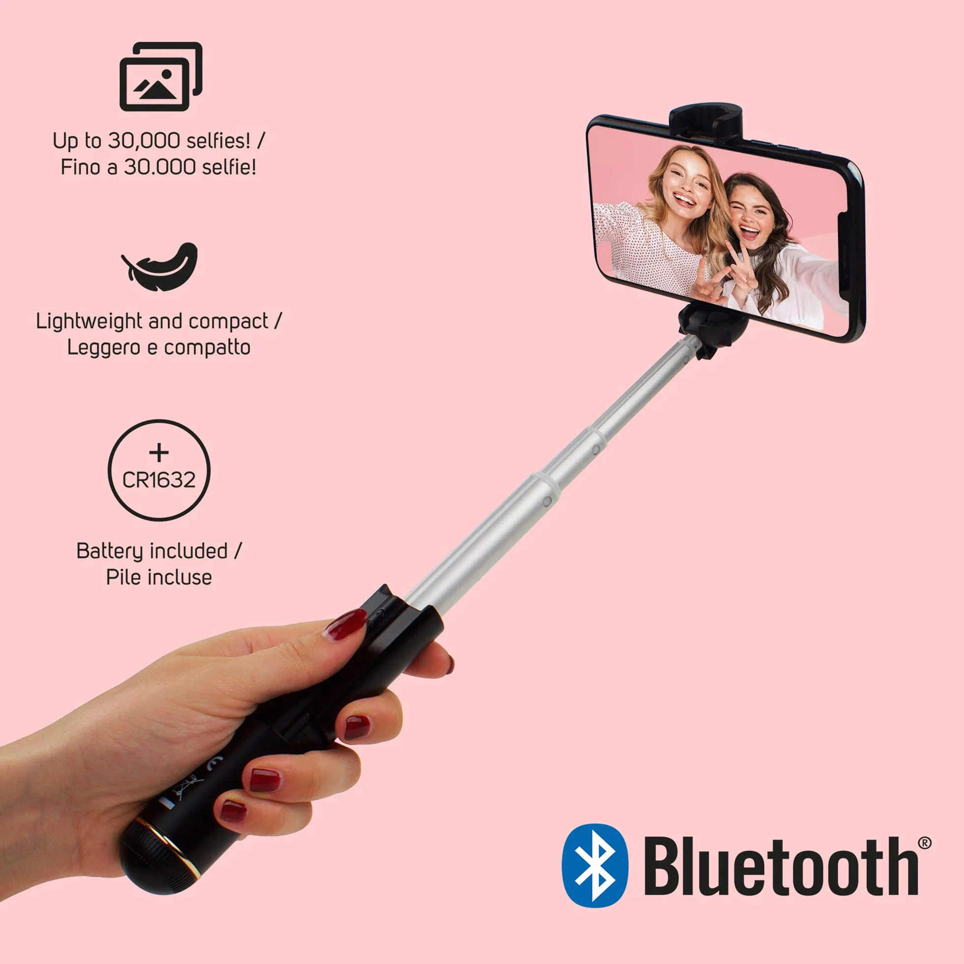Legami Bluetooth® Selfie Stick Cat