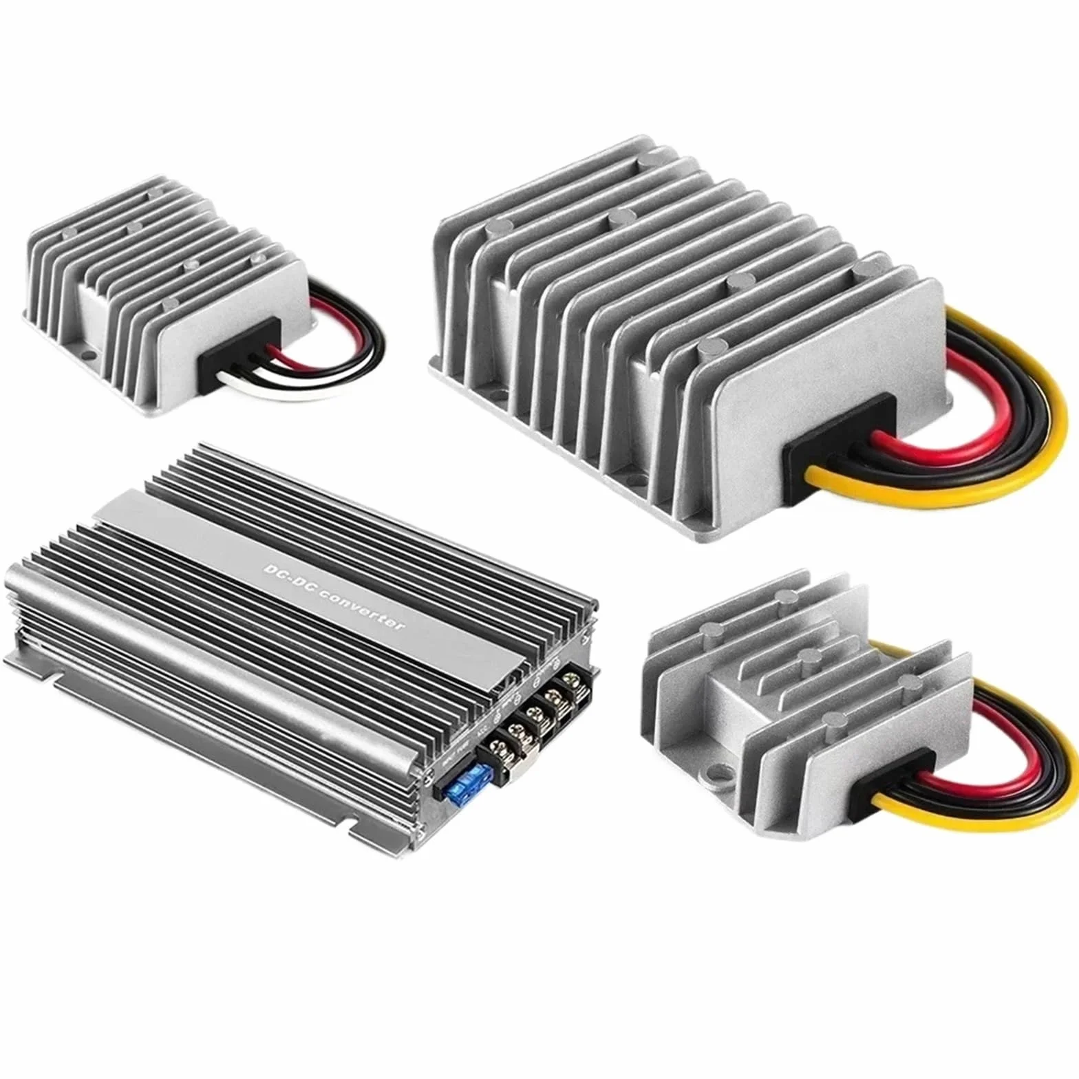 1 x transformator napięcia 24 V na 13,8 V, 12 V, 5 A, 60 A, 40 A, 30 A, 20 A, 15 A, 10 A, przetwornica napięcia stałego (24 V na 12 V 40 A)