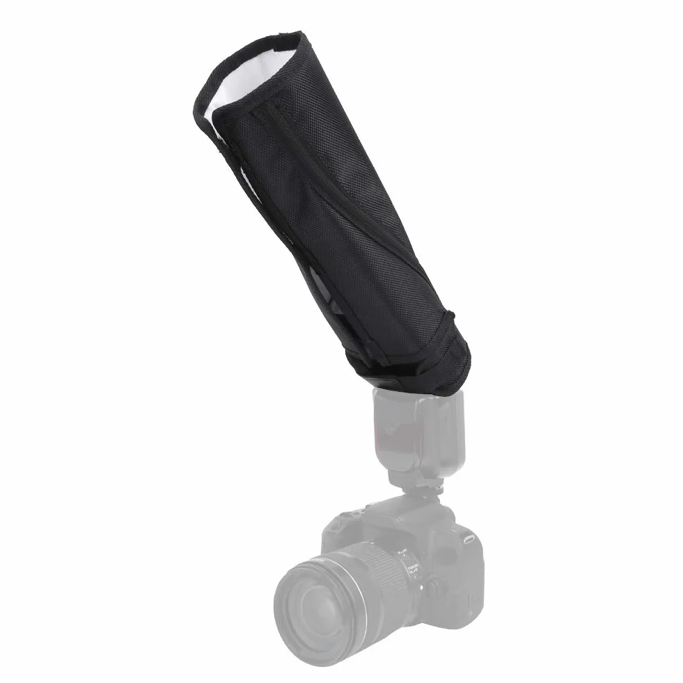 EBTOOLS Softbox Difusor Universal de plástico Flexible Reflector fotográfico Speedlite