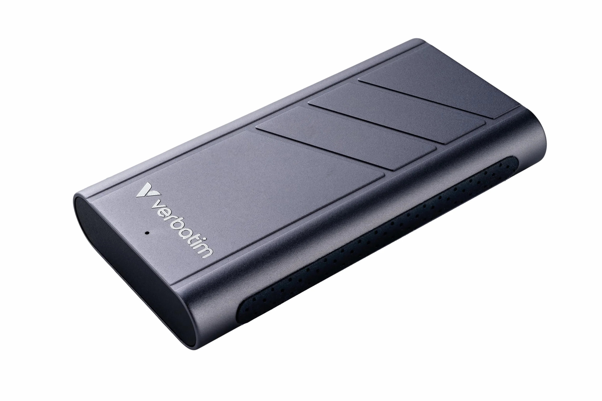 Verbatim TurboMetal Portable SSD, 1 TB, bardzo szybki, odczyt do 3700 MB/s, zapis do 3600 MB/s, zewnętrzny dysk twardy USB 4.0, 40 Gbps, do komputerów Mac, PC, laptopów, smartfonów i konsol do gier