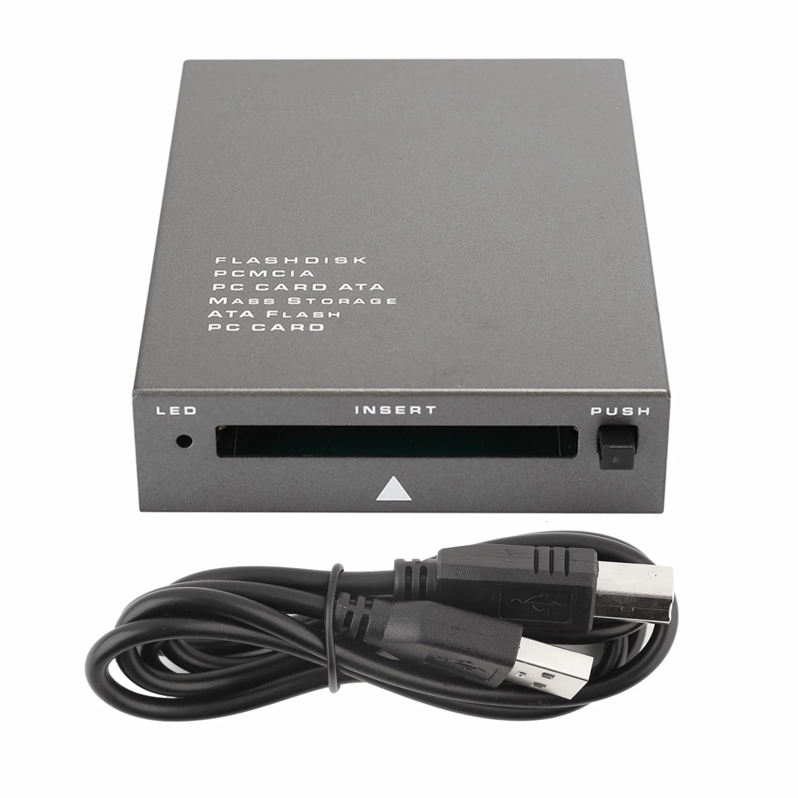 Asixxsix CZYTNIK KART PAMIęci, Adapter CZYTNIKA KART PAMIęci USB Z KABLEM DO TRANSSISJI DANUCH 1 Szt., SATAGUGA PC CART PCMCIA DLA SYSTEMU Mac OS