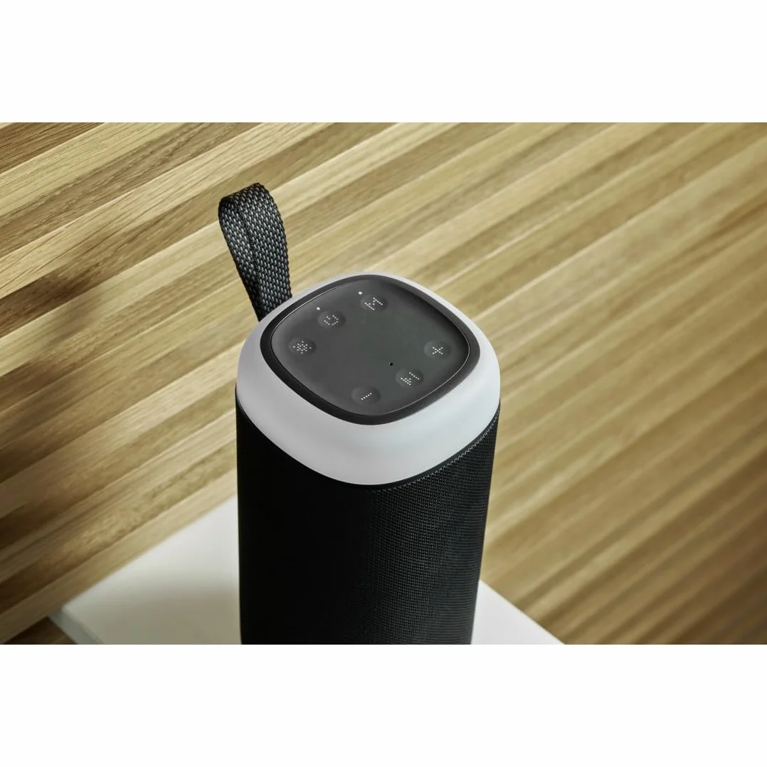 Hama Głośnik Bluetooth, 30 W (wodoodporny IPX4, efekty świetlne LED, 12 godzin pracy na baterii, mały głośnik Bluetooth, muzyka Bluetooth, pudełko na imprezy Bluetooth,
