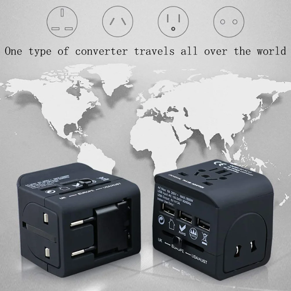 Przenośne podróże Międzynarodowy Gniazdo Konwersji ładowania, Worldwide Universal Adapter, Gniazdo Travel Travel Carger (Color : C)