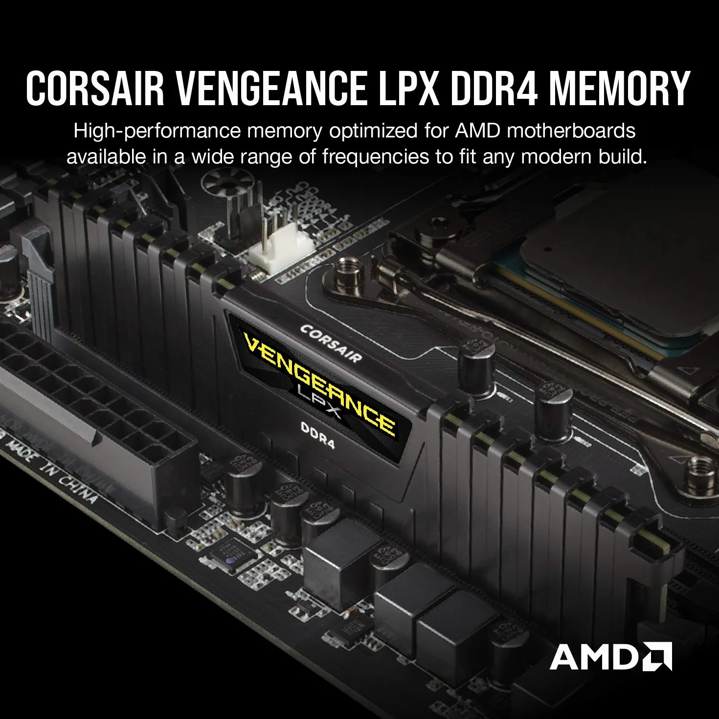 Corsair Vengeance LPX 64GB (2x32GB) DDR4 3600MHz C18 - Black