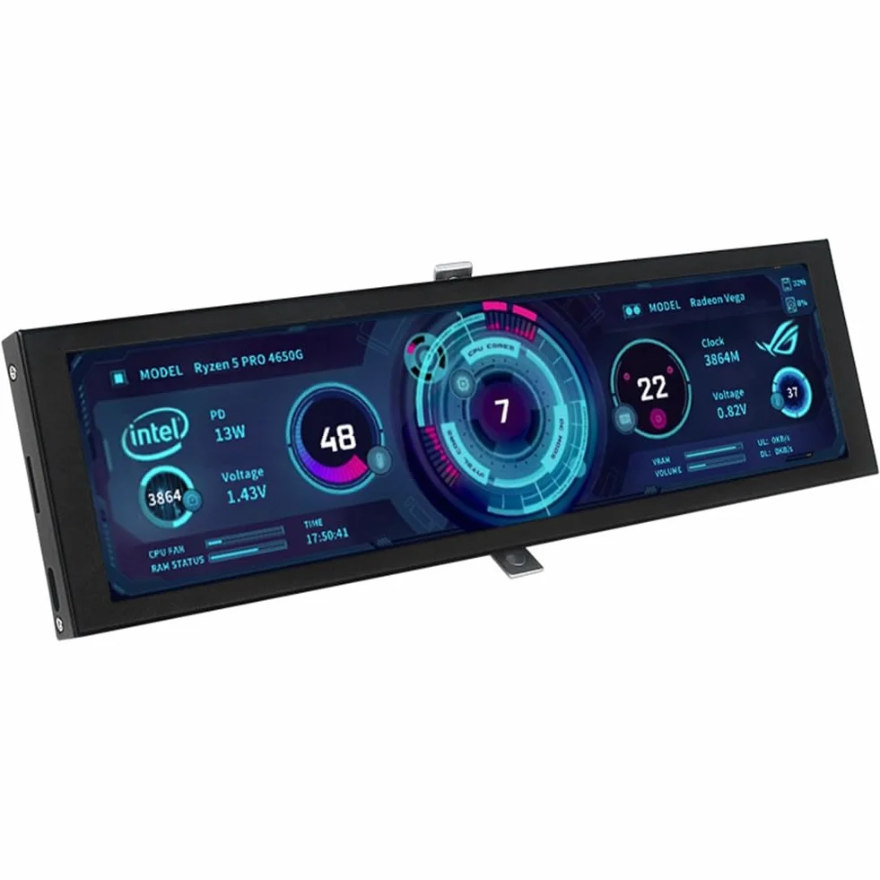 CPU GPU RAM monitor komputerowy 9,2 IPS USB dodatkowy ekran Turing Smart Screen do monitorowania i wyświetlania komputera