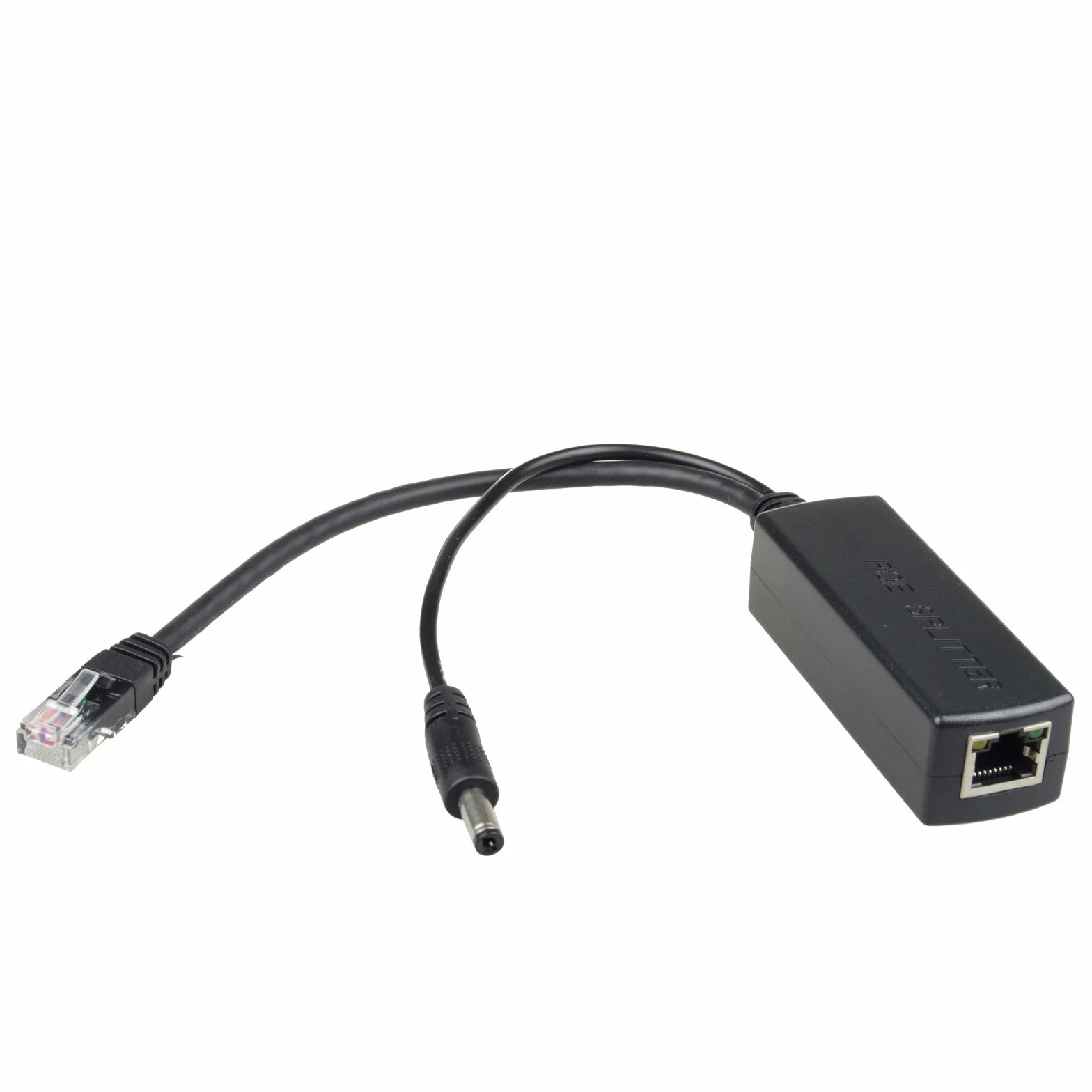 Gigabit Active PoE Splitter Power Over Ethernet 48 V do 12 V 1000 Mb/s