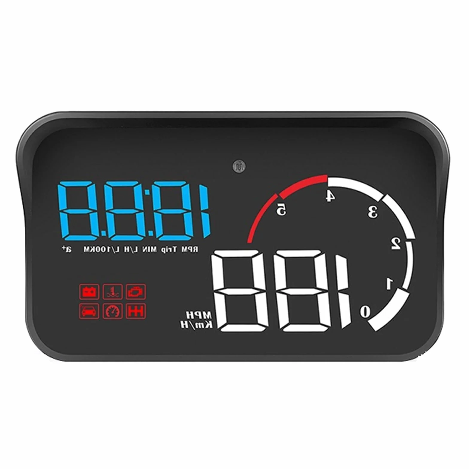 Panele Instrumentów Samochodowych Universal Car HUD Head Up Display System Alarmowy Ostrzegający O Przekroczeniu Prędkości OBD2 Projektor Na Przedniej Szybie Wskaźnik Prędkości Cyfrowe Akcesoria Samoc