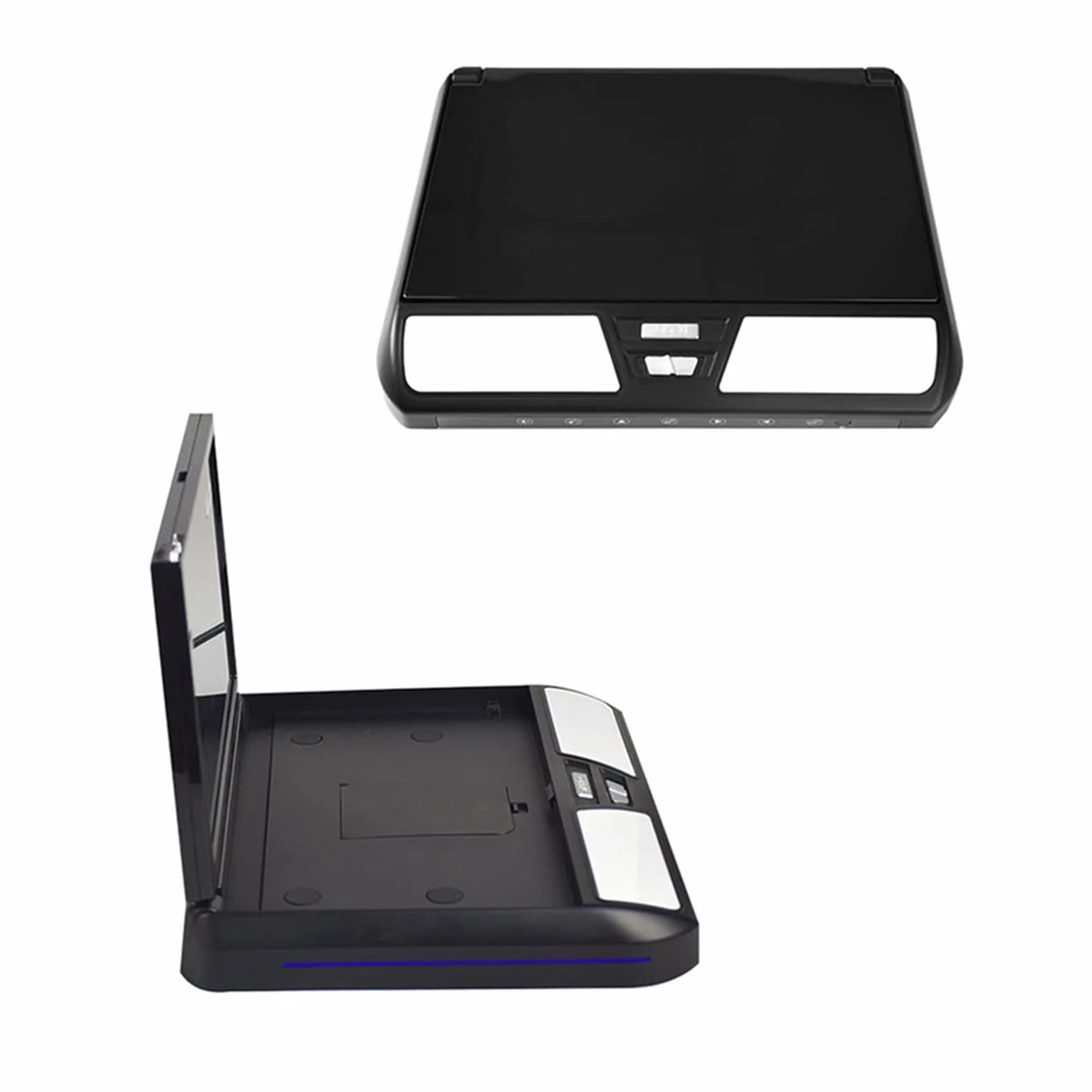 Odtwarzacz zagłówka samochodu 12.1 Cal samochodowy Monitor sufitowy HD ekran LCD wyświetlacz do montażu na dachu odtwarzacze wideo multimedia TV wyjście FM(12.1 inch monitor)