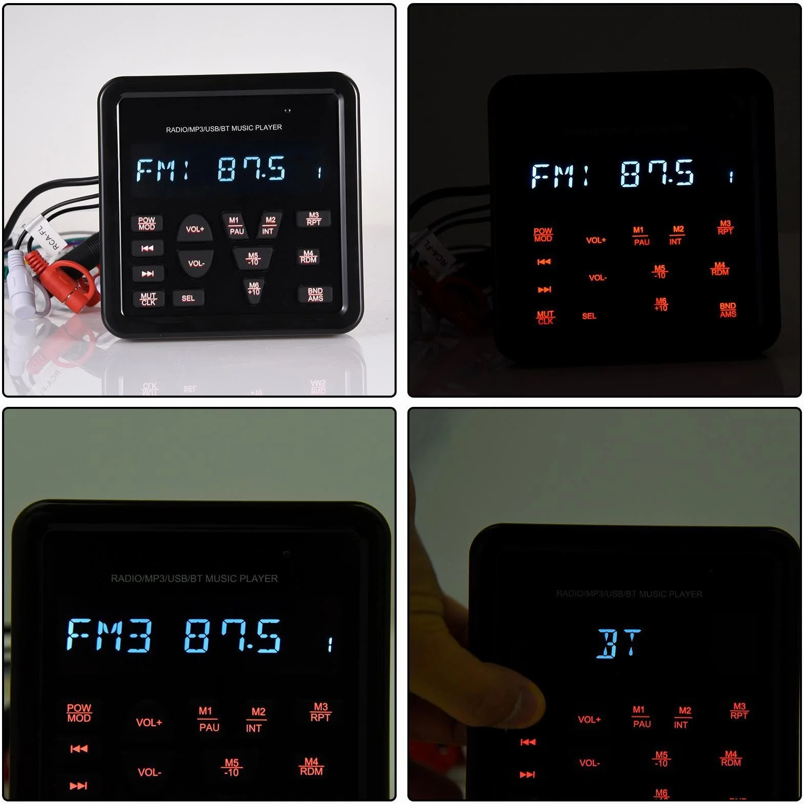 Przenośny odtwarzacz mp3 bezstratny,Przenośny odtwarzacz mp3 bezstratny | Bezstratna wysoka rozdzielczość Radio FM z portem USB Jack do joggingu i
