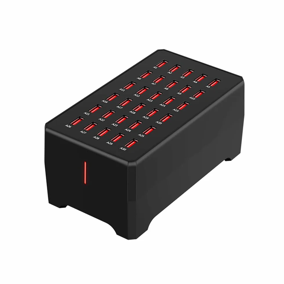 docooler Stacja ładująca USB 150 W ładowarka stołowa z gniazdem USB ładowarka stołowa 30 portów