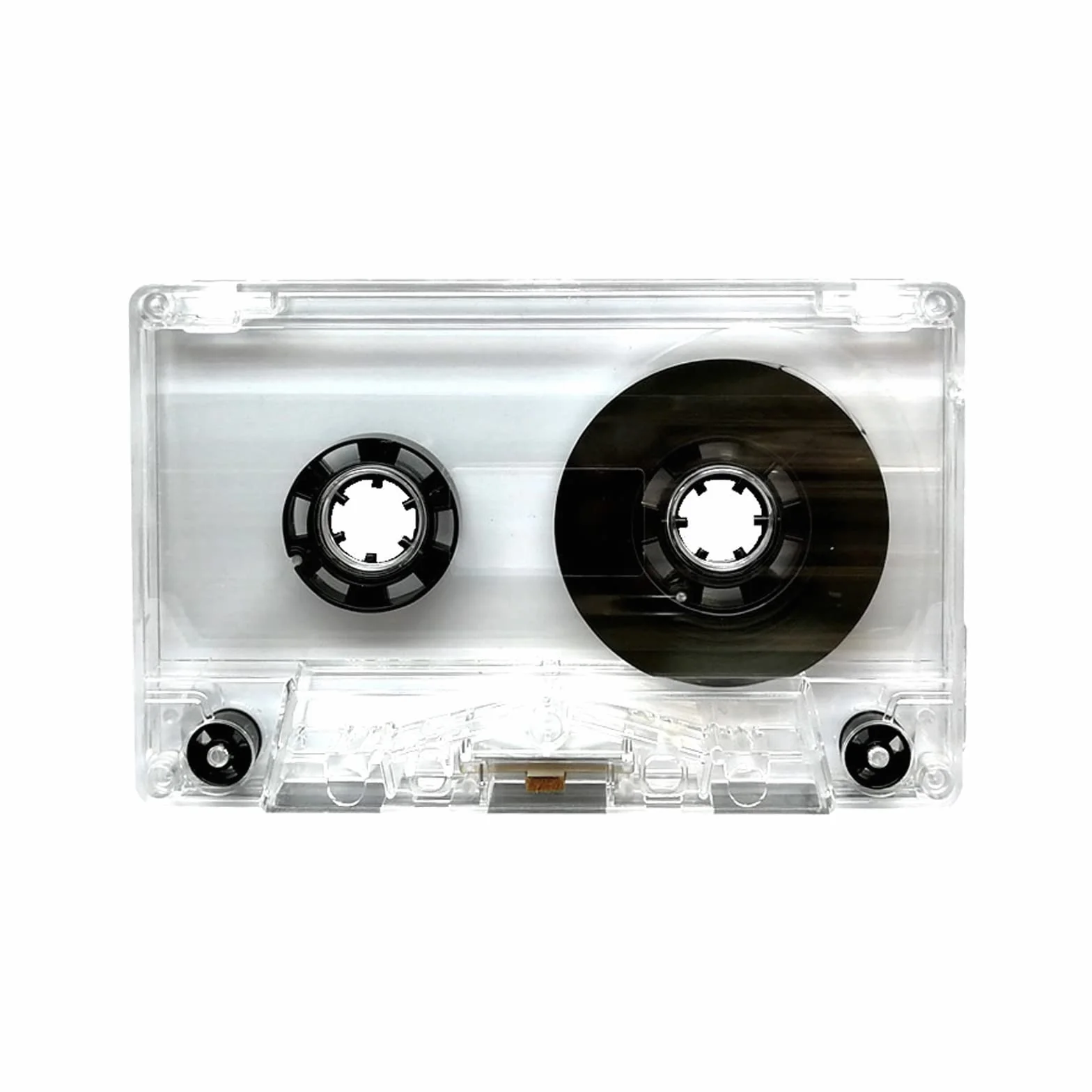 Puste kasety audio 4 sztuki czarne 60 minut taśmy magnetycznej