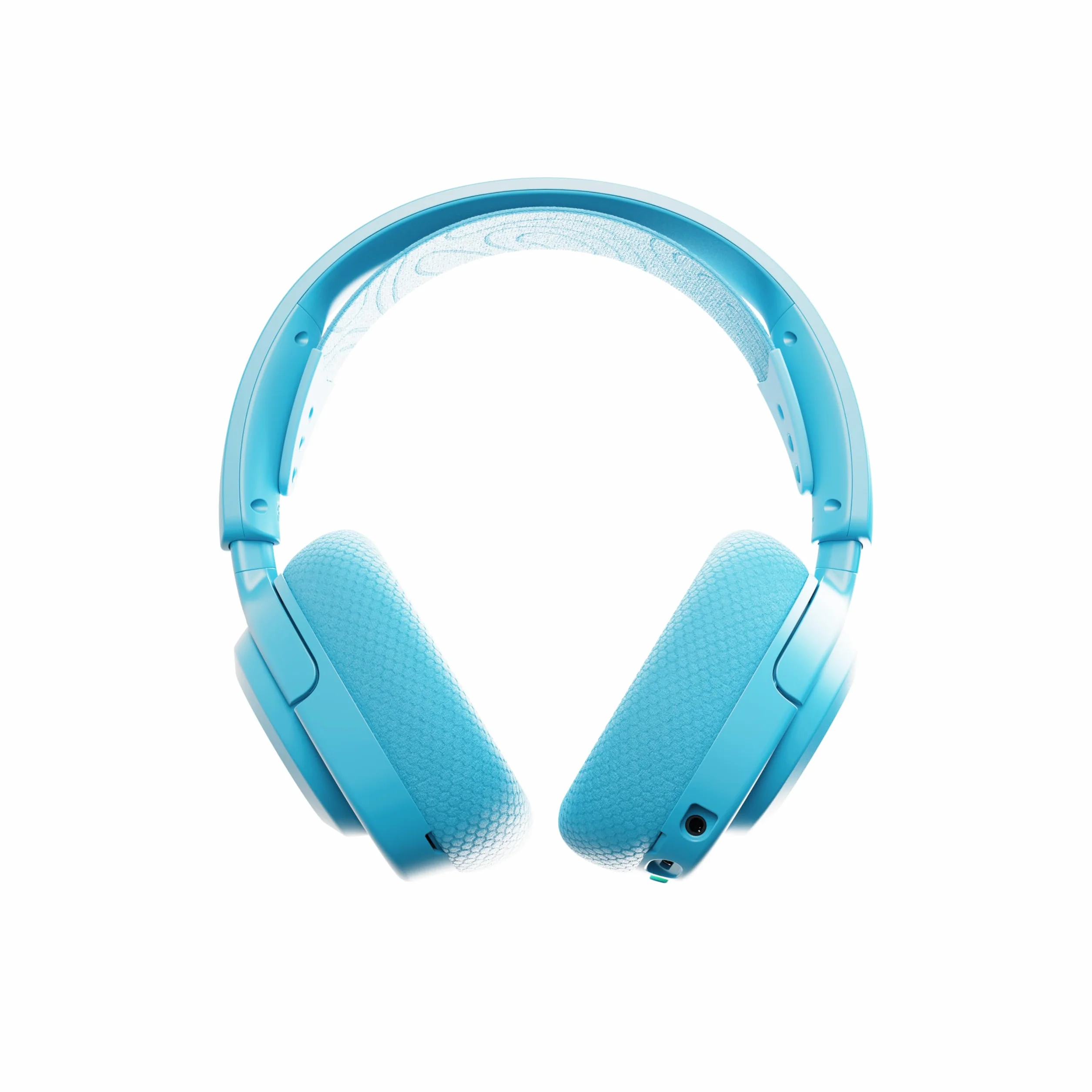 SteelSeries Arctis Nova 3P Wireless zestaw słuch. - kontrola aplikacji mobilnej - 40h baterii - Neodymowe przet. magn.- 2,4 GHz/Bluetooth - Odpinany mikrofon - PS5, PS4, PC, Switch - Aqua