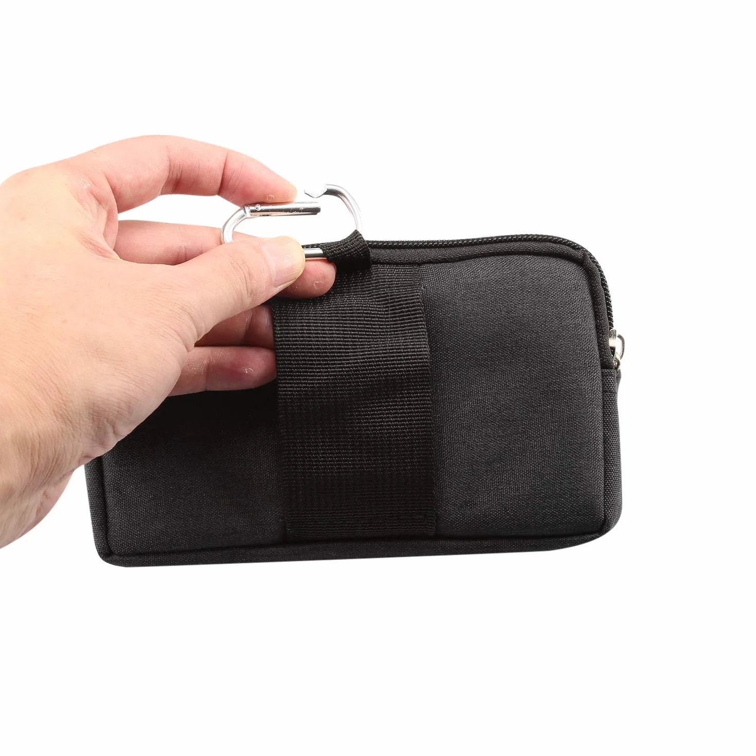 Męska torba na pasek dla telefon i komórkowy, saszetka na brzuch, kieszeń poprzeczna z paskiem, uniwersalne etui z paskiem i szlufką, na telefon z nylonu,