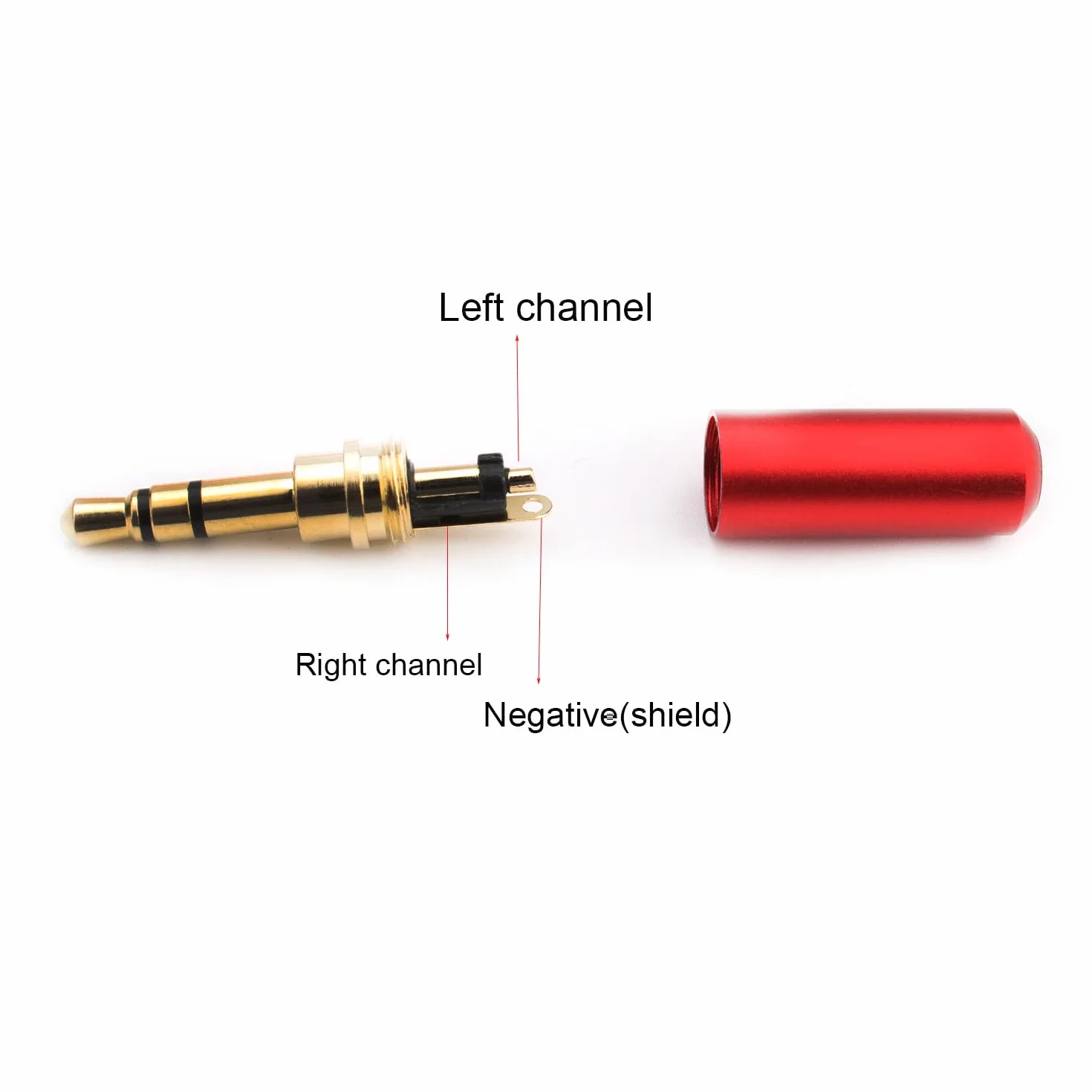 RUNCCI-YUN 7 szt. wtyczek stereo 3,5 mm, gniazdo audio 1/8" typu lutowane 3,5 mm złącze DIY 3,5 mm gniazdo słuchawkowe zamienne gniazdo audio 3,5 metalowa naprawa TRS 3-biegunowa wtyczka męska stereo