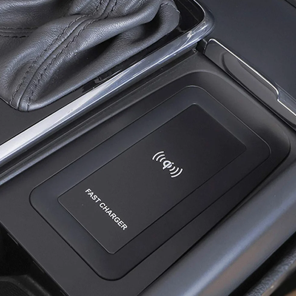 Bezprzewodowa samochodowa bezprzewodowa płytka ładująca 15 W indukcyjna zamiennik dla S60/V60/XC60/S90/V90/XC90, domyślnie, Domyślnie