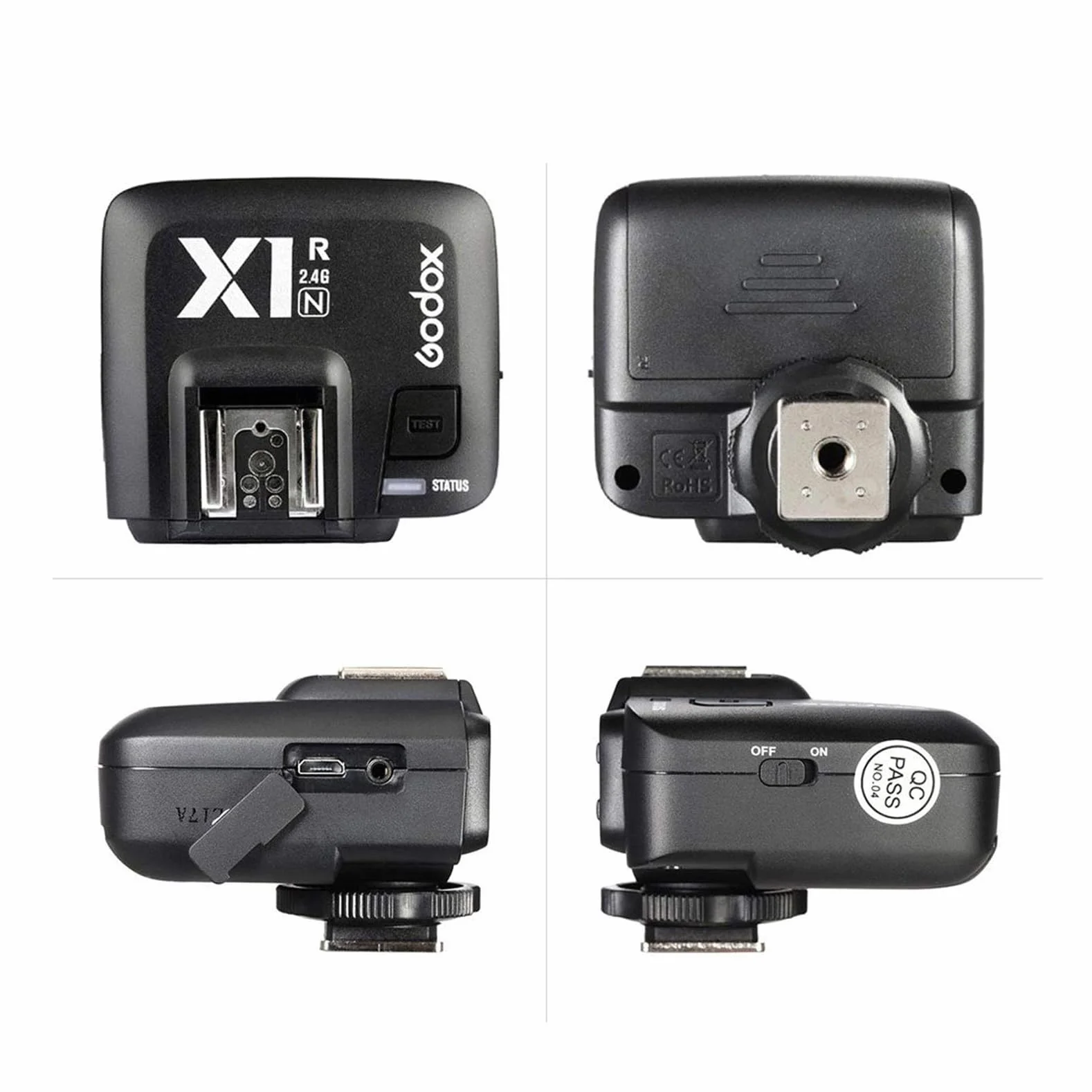 Godox X1R-N TTL 2.4G bezprzewodowy odbiornik wyzwalający lampę błyskową do aparatów serii Nikon (X1R-N)