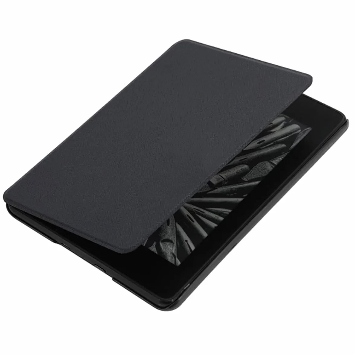 MOKASE Etui Compatible with 6 cal Kindle Paperwhite (Pasuje do Wersji 2012,2013,2015,2016), Numer Modelu: EY21/DP75SDI, Wąski Twardy Pokrowiec Ochronny z Funkcją Inteligent Wake/Sleep, Black