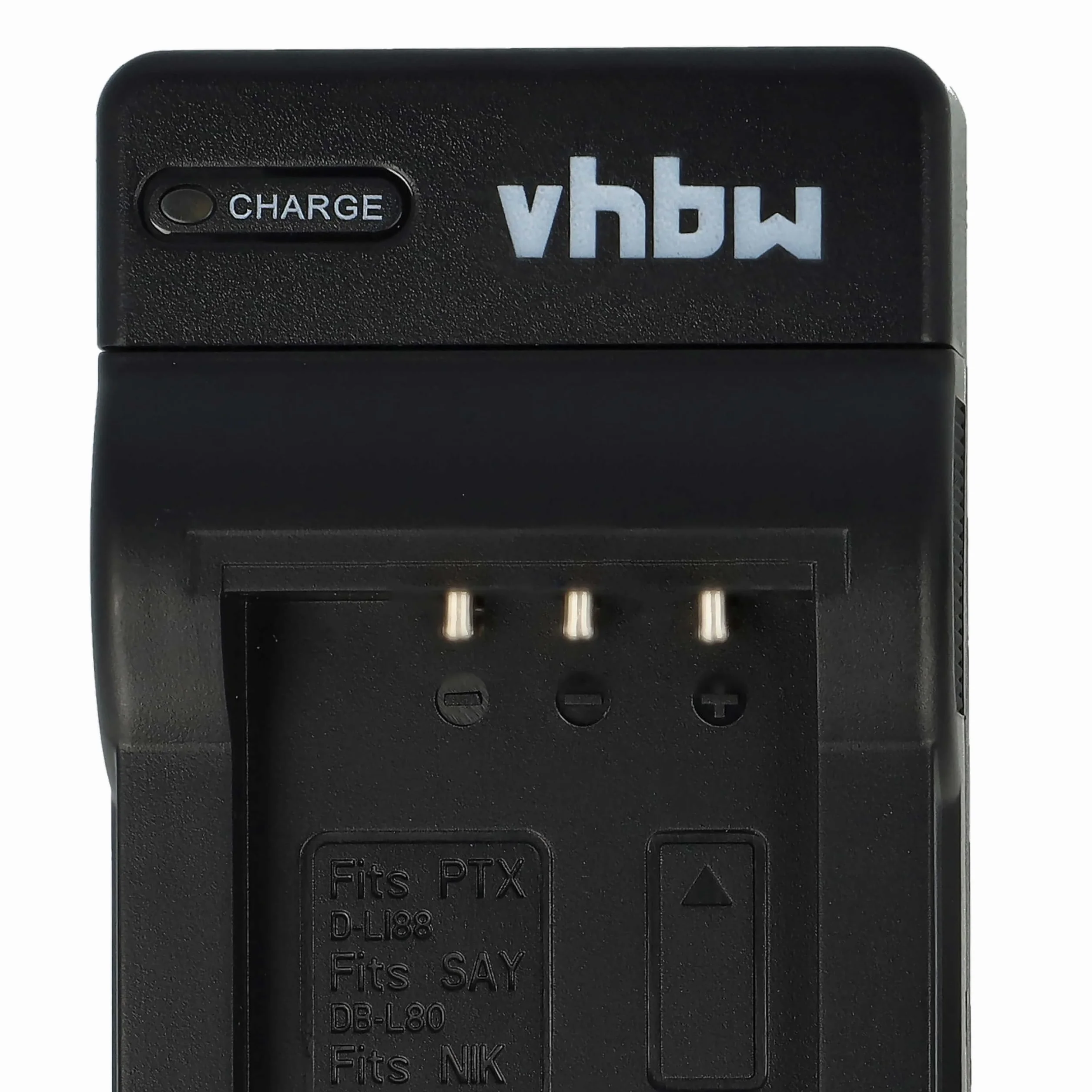vhbw Ładowarka USB-C kompatybilna z aparatem Nikon Coolpix A300, A100, S2750, S2500, S100, S2600, S2550 - ładowarka + kabel USB-C wskaźnik ładowania